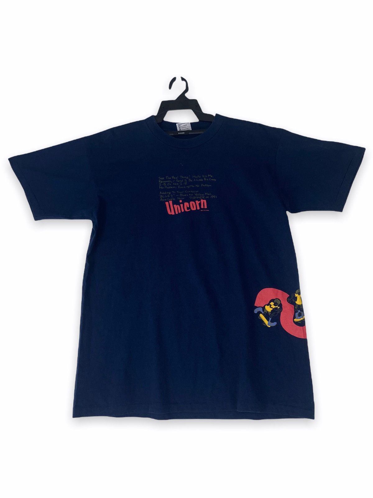 Santa Cruz Skateboards × Vintage Vintage rare 1991 Unicorn Skate Size US XL / EU 56 / 4 - 1 Thumbnail