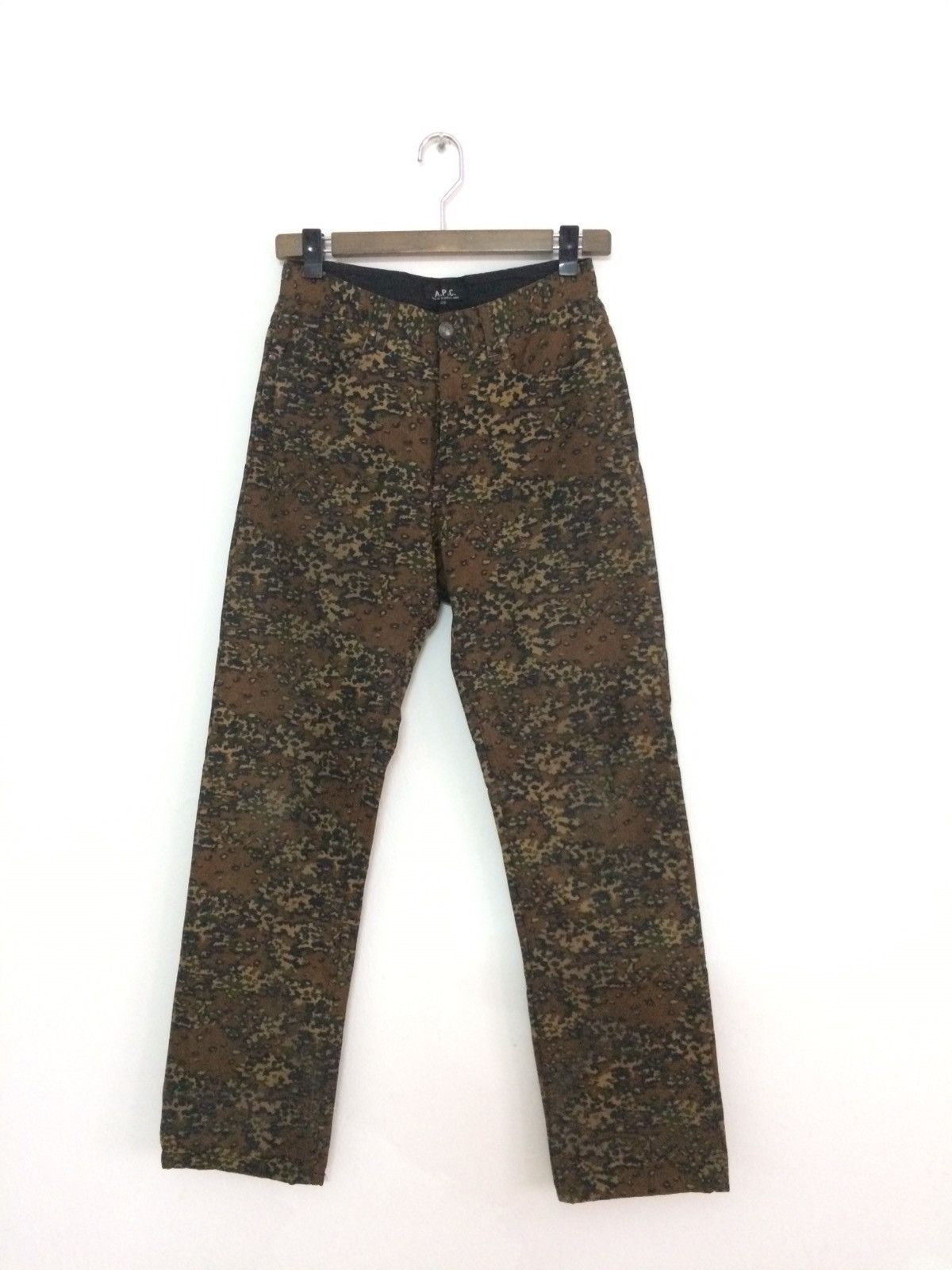 A.P.C. × Vintage 🔥🔥Vintage APC Camouflage Denim Pants Size US 29 - 1 Thumbnail