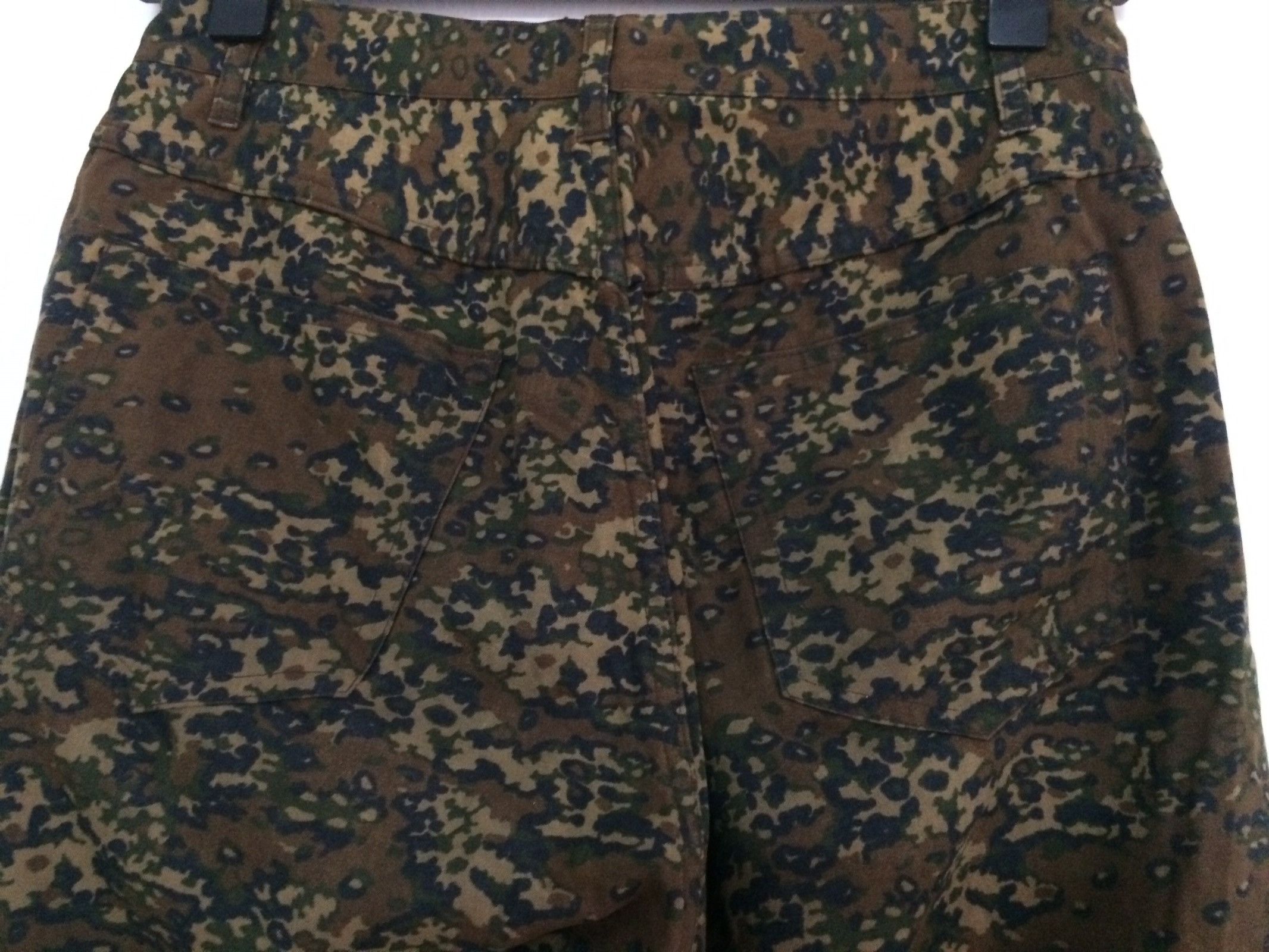 A.P.C. × Vintage 🔥🔥Vintage APC Camouflage Denim Pants Size US 29 - 4 Thumbnail