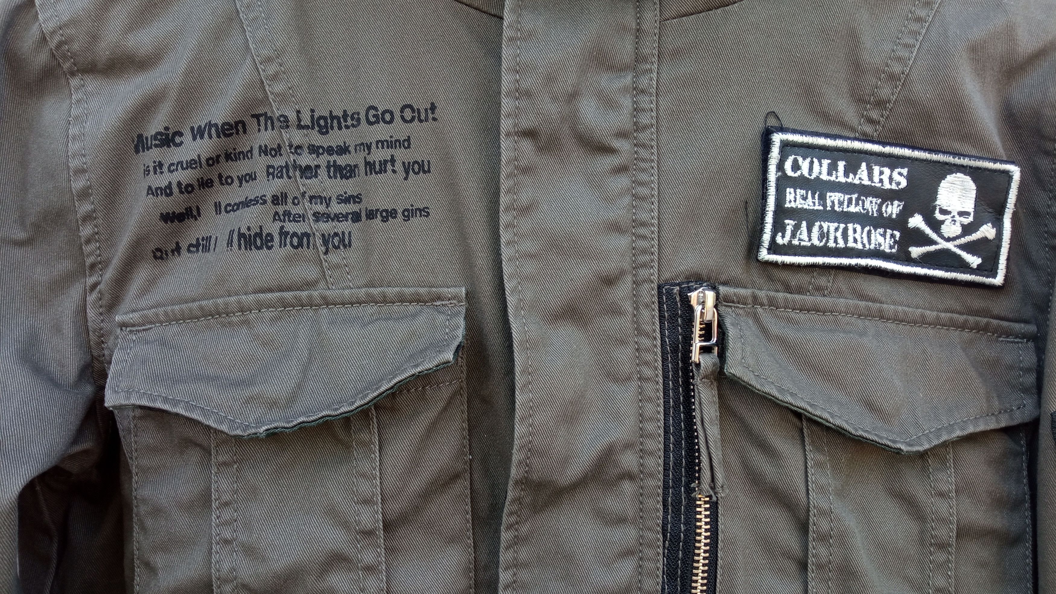 JACKROSE × Japanese Brand × Vintage 🔥🔥The Libertines-Music When The Lights Go Out Lyric Jacket Size US S / EU 44-46 / 1 - 13 Thumbnail