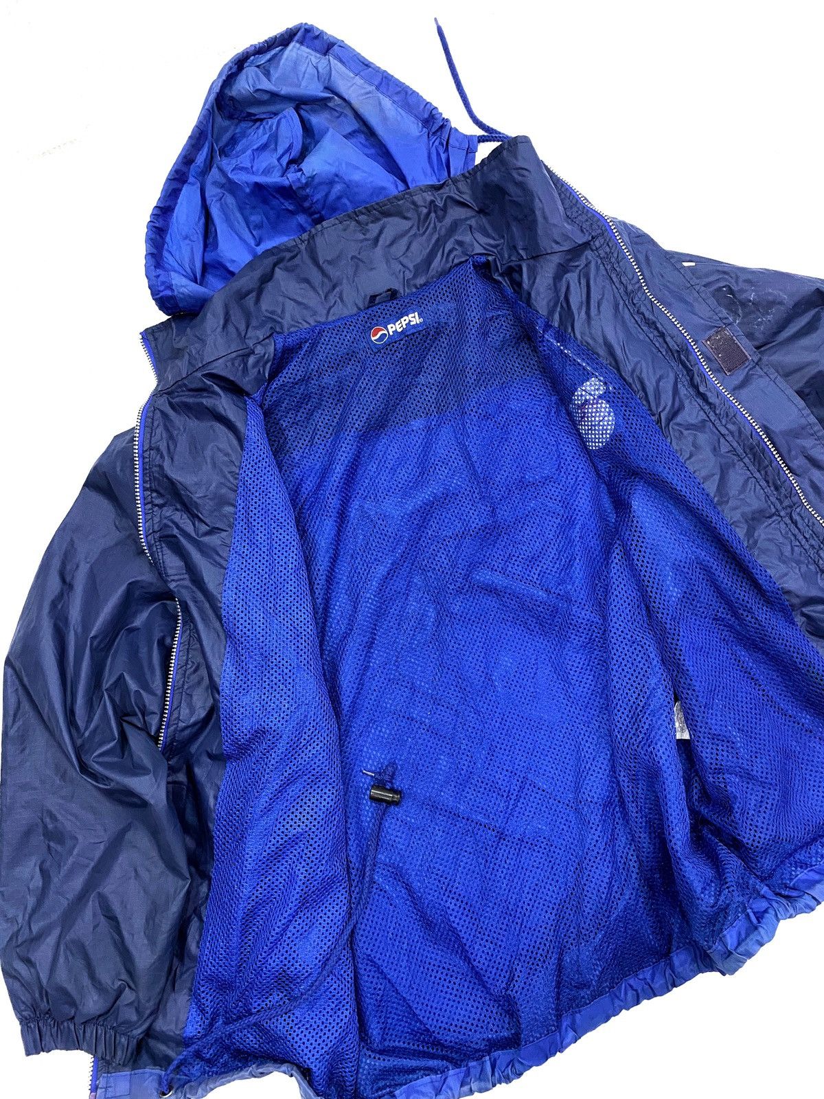 Pepsi × Vintage Vintage Pepsi Windbreaker big Logo Size US L / EU 52-54 / 3 - 3 Thumbnail