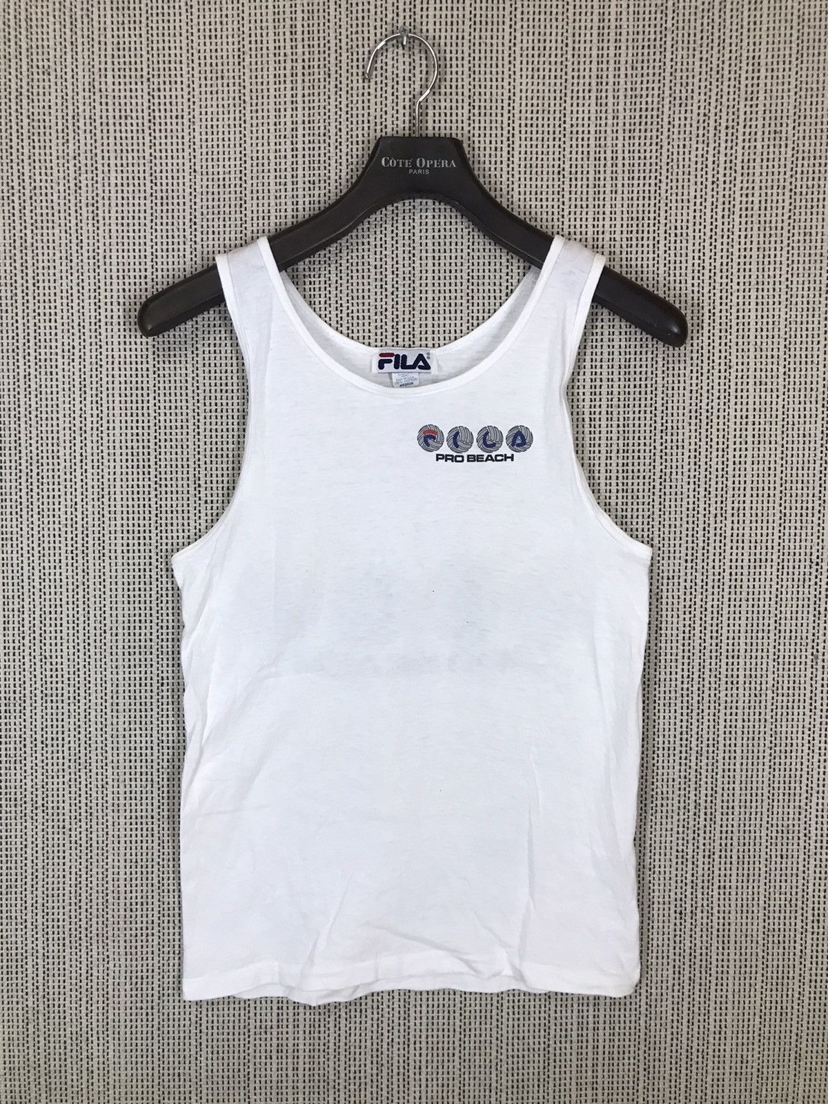 Fila × Vintage ‼️VINTAGE 80s FILA PRO BEACH TANKTOP MADE IN USA‼️ Size US M / EU 48-50 / 2 - 2 Thumbnail