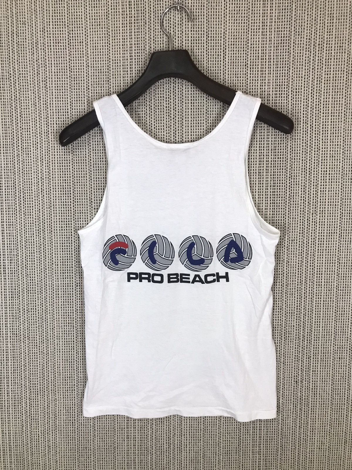 Fila × Vintage ‼️VINTAGE 80s FILA PRO BEACH TANKTOP MADE IN USA‼️ Size US M / EU 48-50 / 2 - 1 Thumbnail