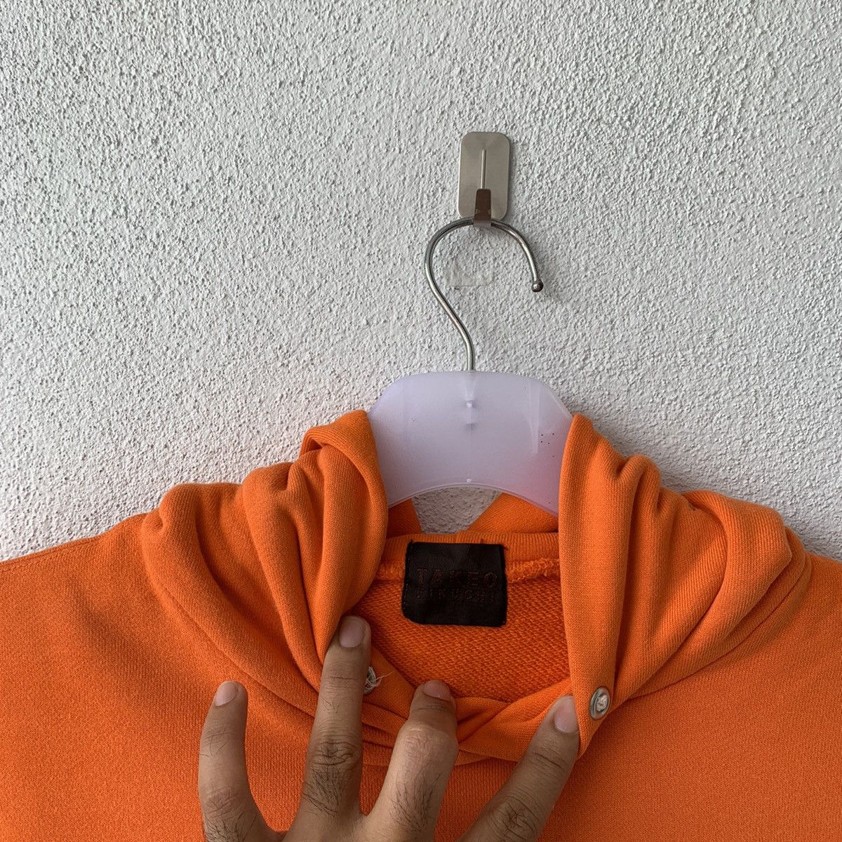 Designer × Japanese Brand × Takeo Kikuchi TAKEO KIKUCHI hoodie spel out big logo.. WILD ONES Size US S / EU 44-46 / 1 - 5 Thumbnail