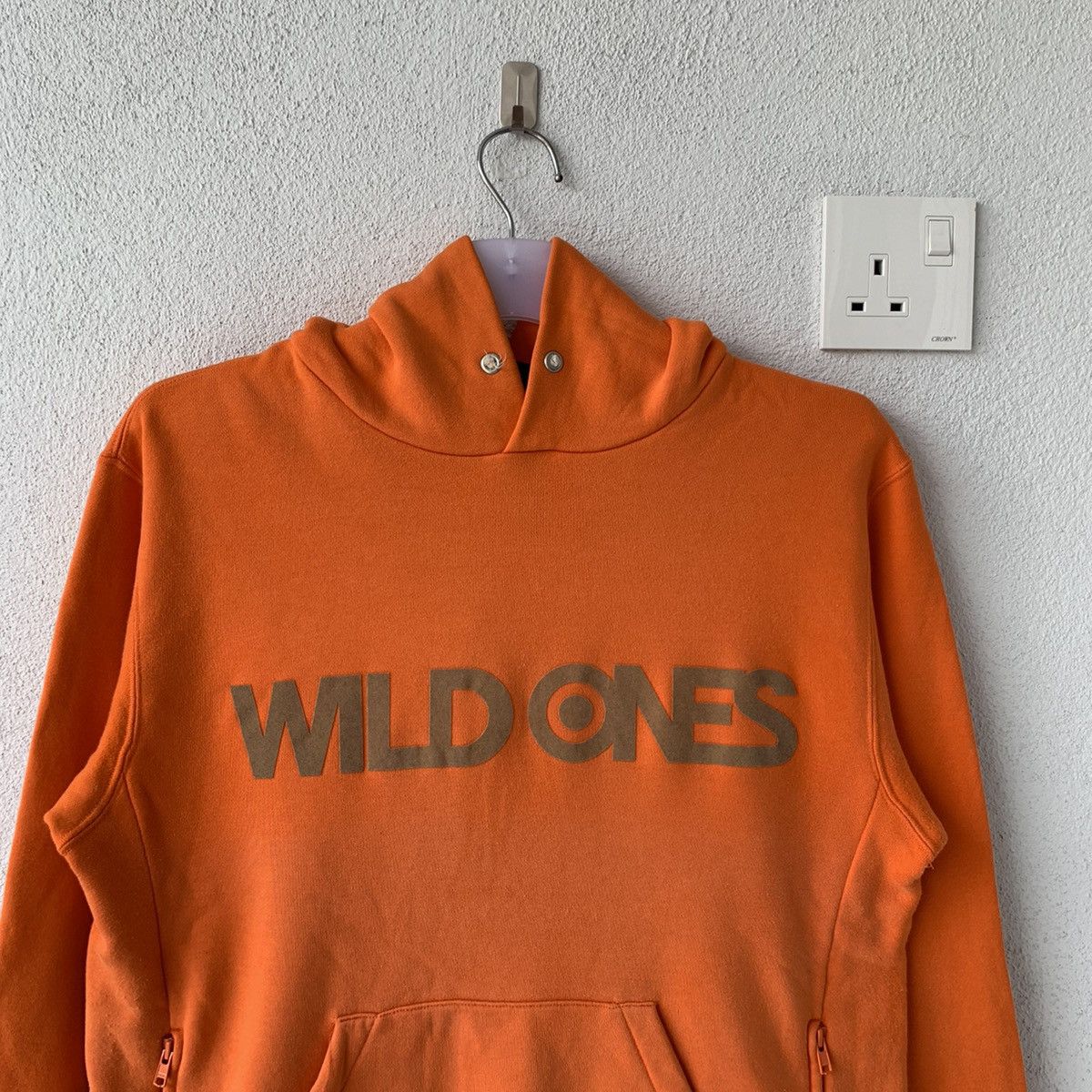 Designer × Japanese Brand × Takeo Kikuchi TAKEO KIKUCHI hoodie spel out big logo.. WILD ONES Size US S / EU 44-46 / 1 - 2 Thumbnail