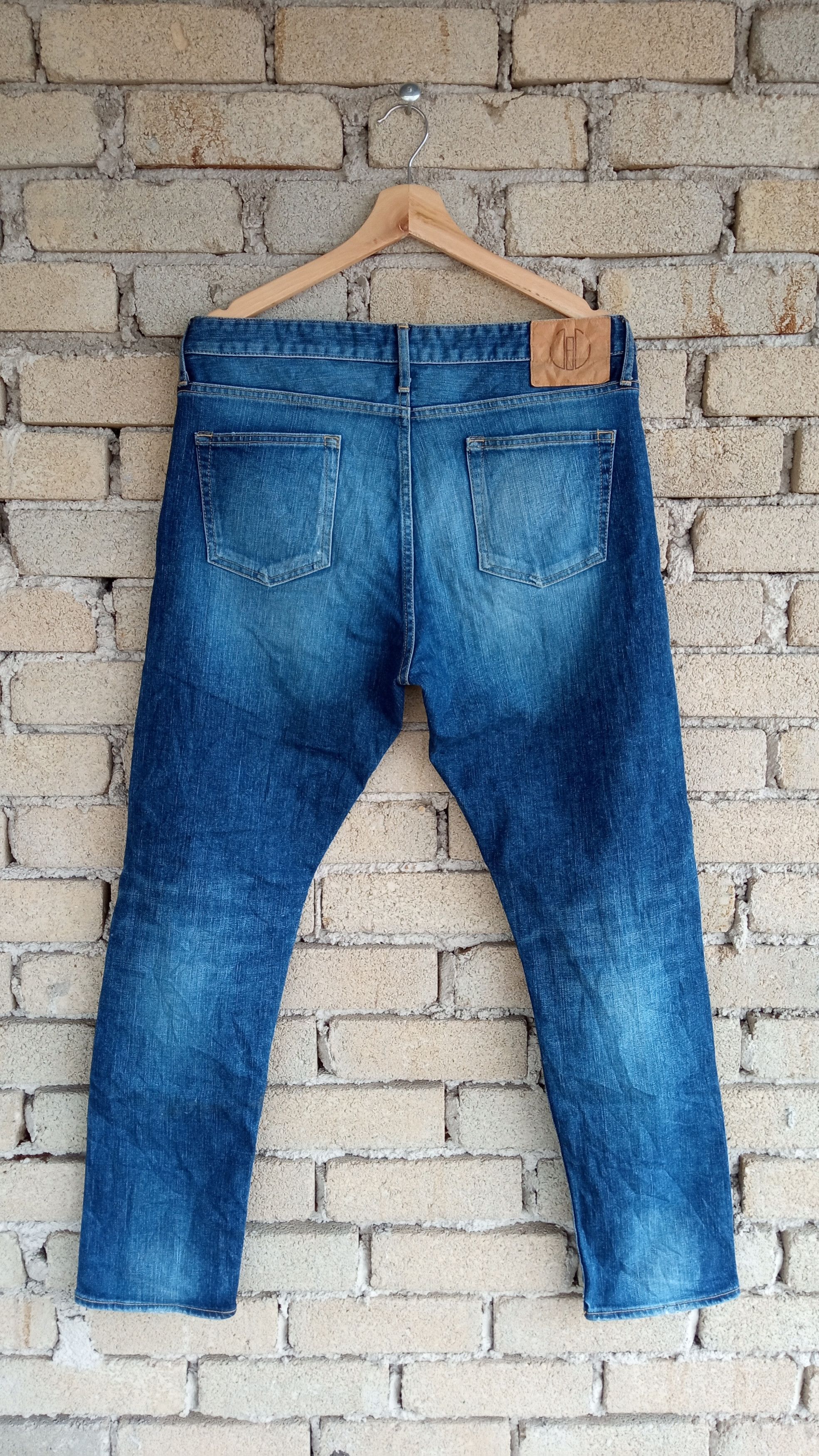 Japan Blue × Japanese Brand 🔥🔥Japan Blue Santa Monica Patchwork Distressed Jeans Denim Size US 33 - 13 Thumbnail