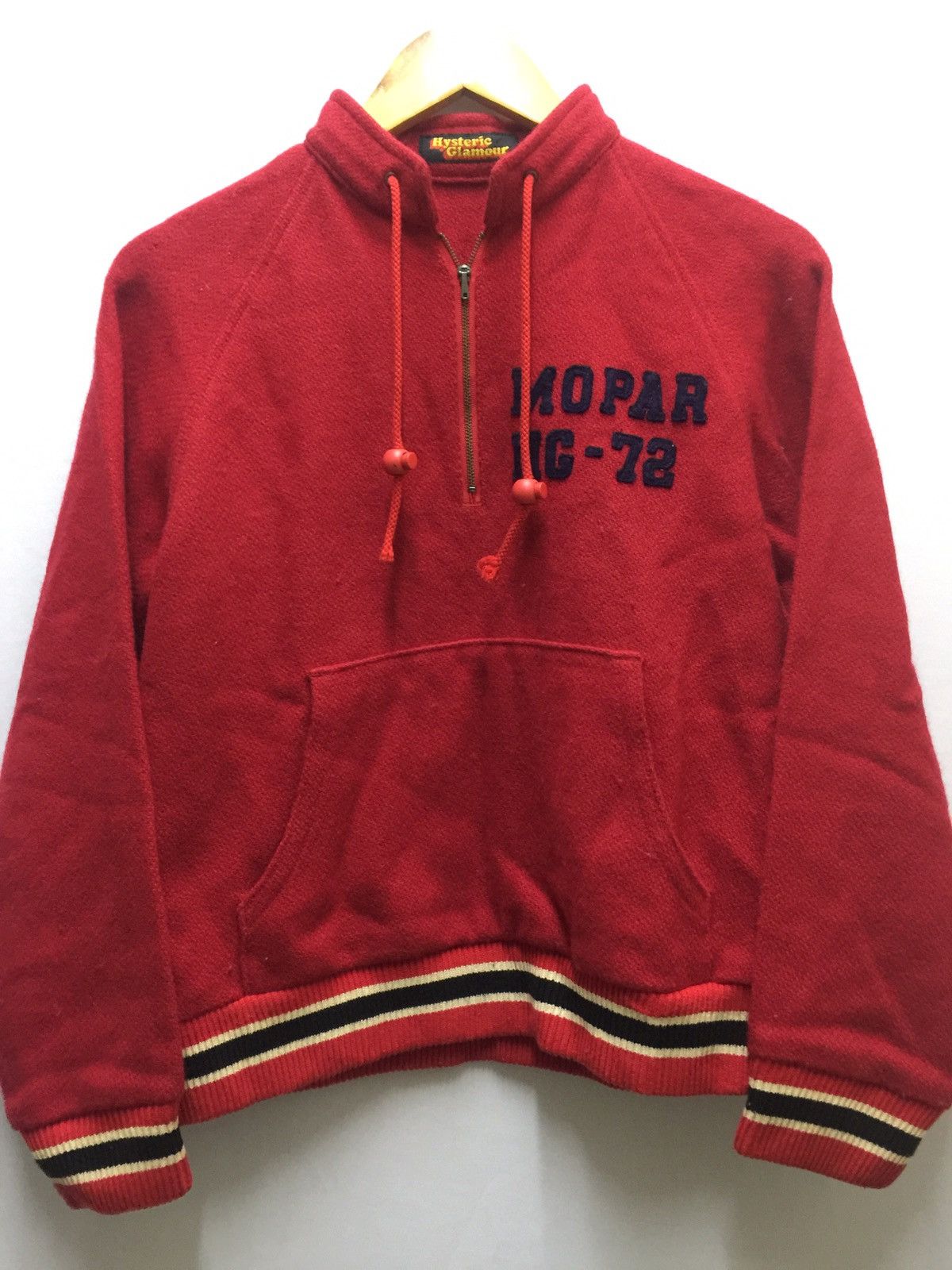 Hysteric Glamour Hysteric Glamour Half zipper Hard Wool Pullover Size US S / EU 44-46 / 1 - 1 Thumbnail