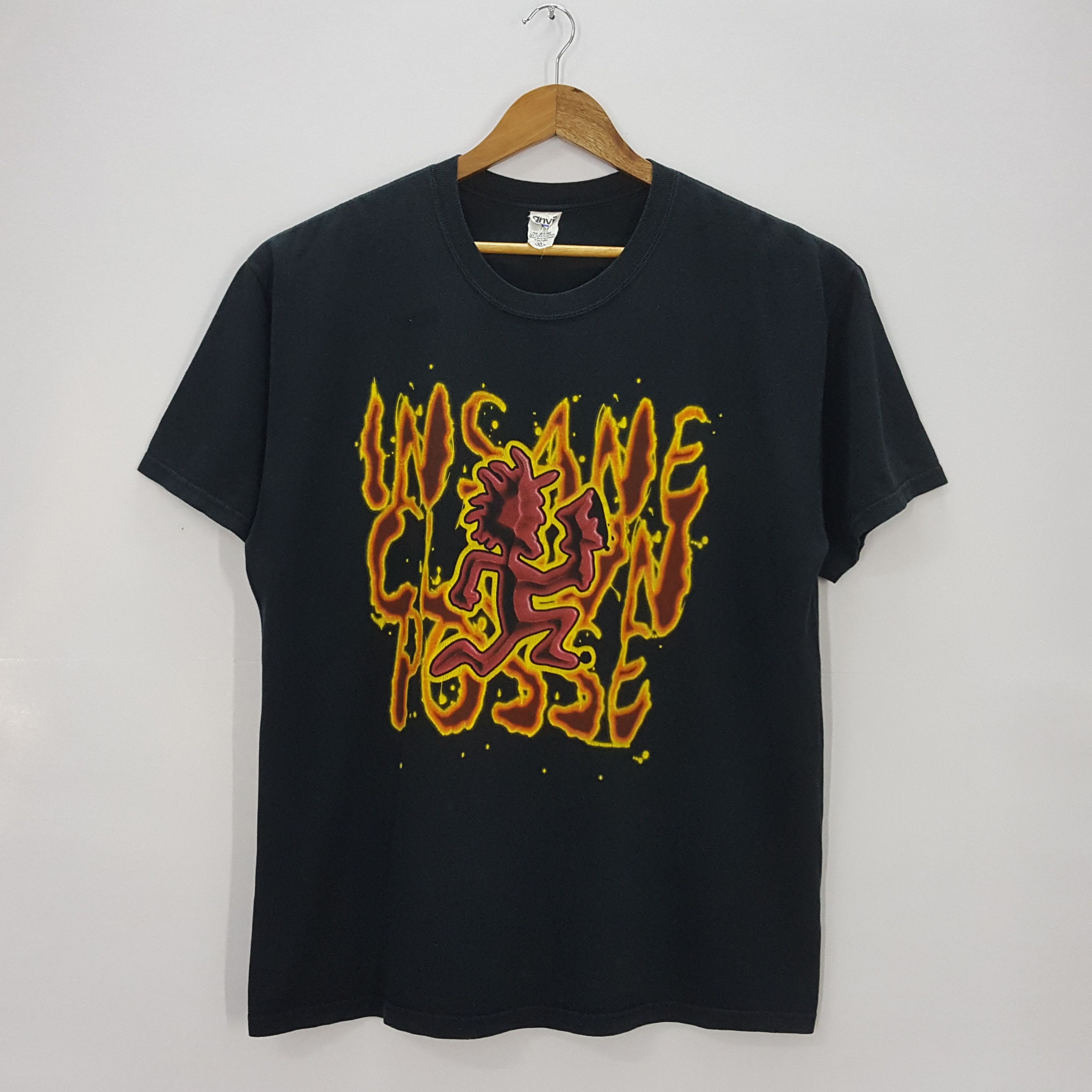 Band Tees × Rap Tees × Vintage Vintage Insane Clown Posse Hip Hop Duo Rap tees t-shirte Size US XL / EU 56 / 4 - 1 Thumbnail