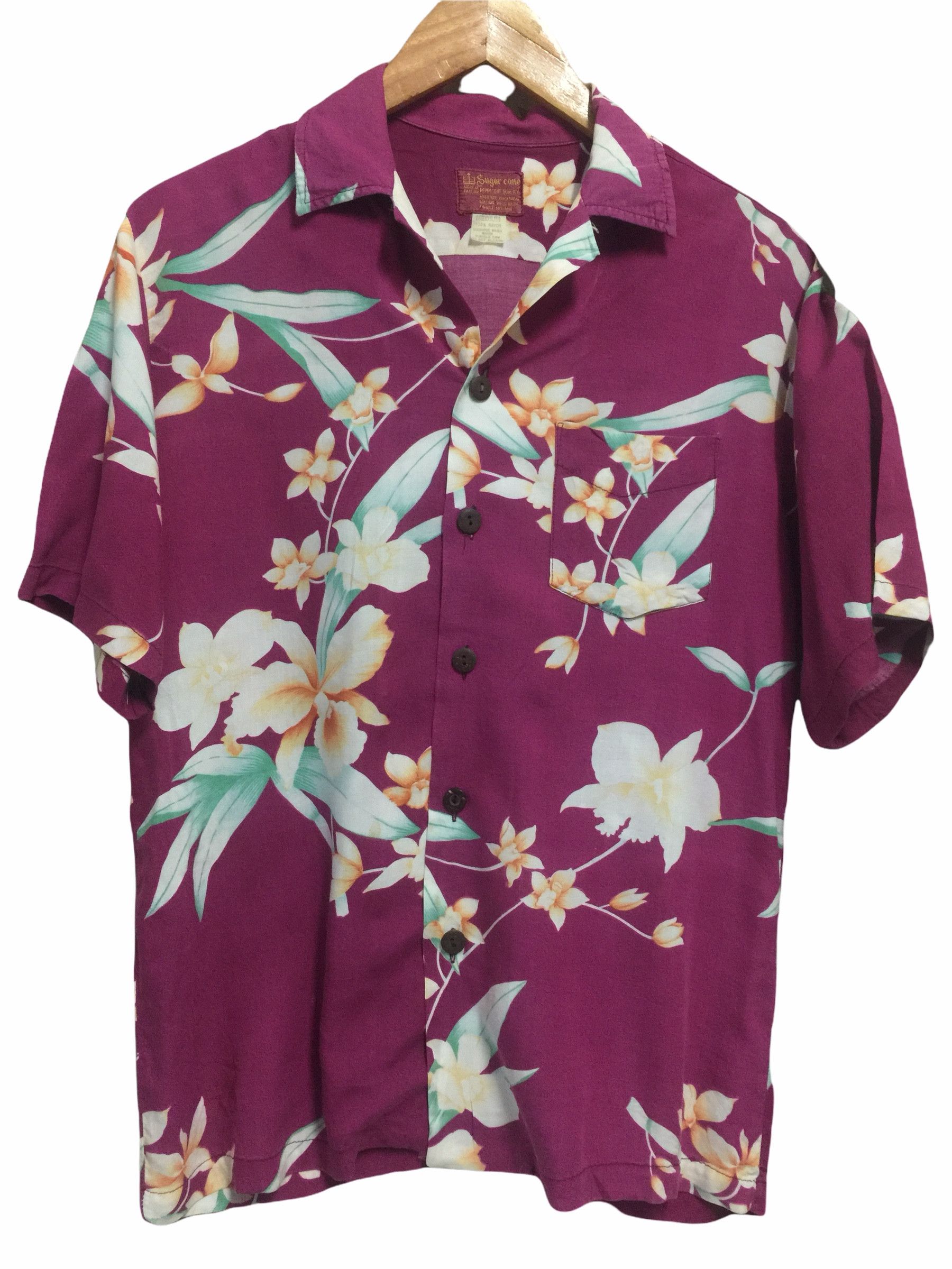 Sugar Cane Rare🔥🔥 Vintage Sugar Cane Hawaiian Shirt Rayon Size US M / EU 48-50 / 2 - 1 Thumbnail