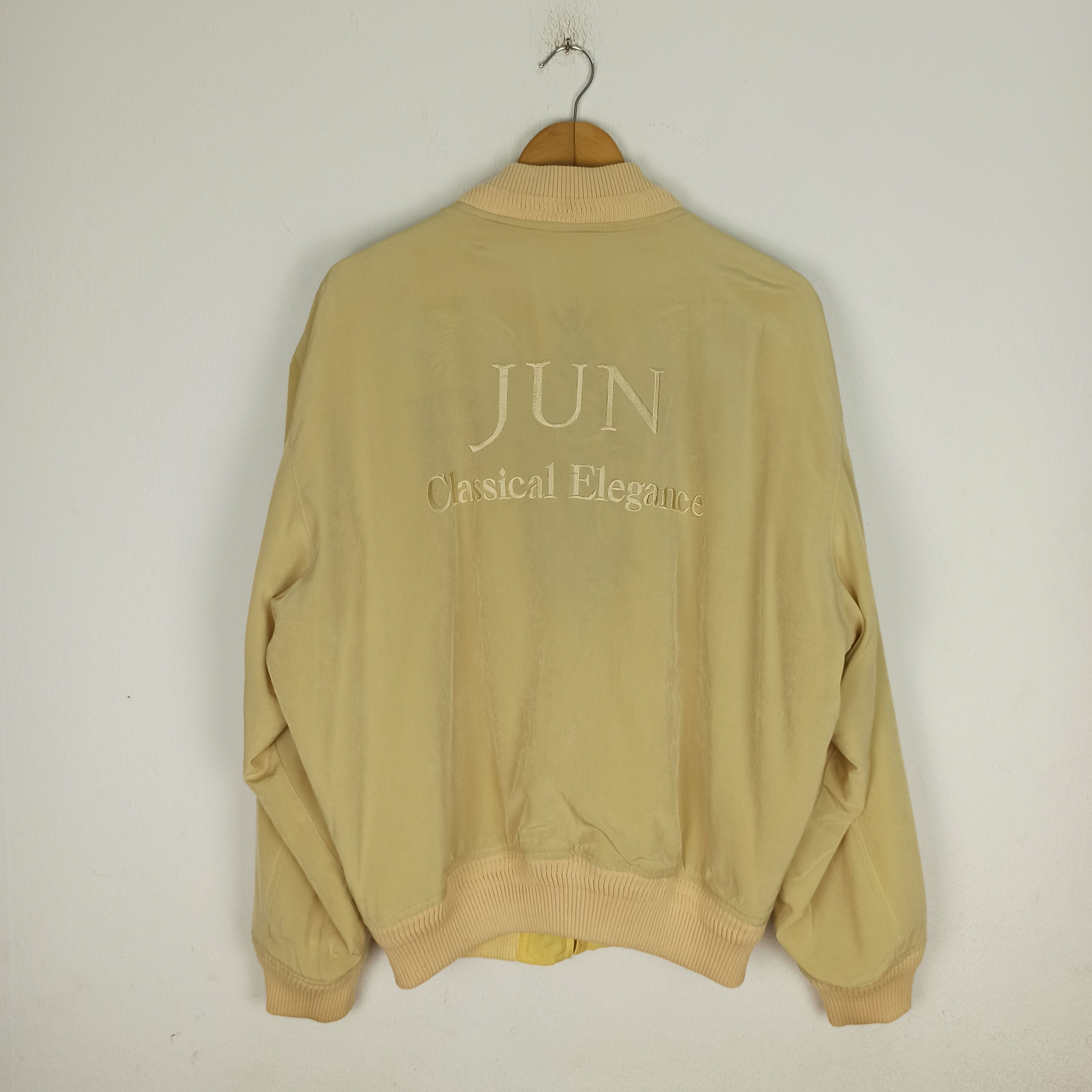 Jun Takahashi Rare🔥 JUN MEN Big Logo Spell Out Reversible Bomber Jacket Size US L / EU 52-54 / 3 - 6 Thumbnail