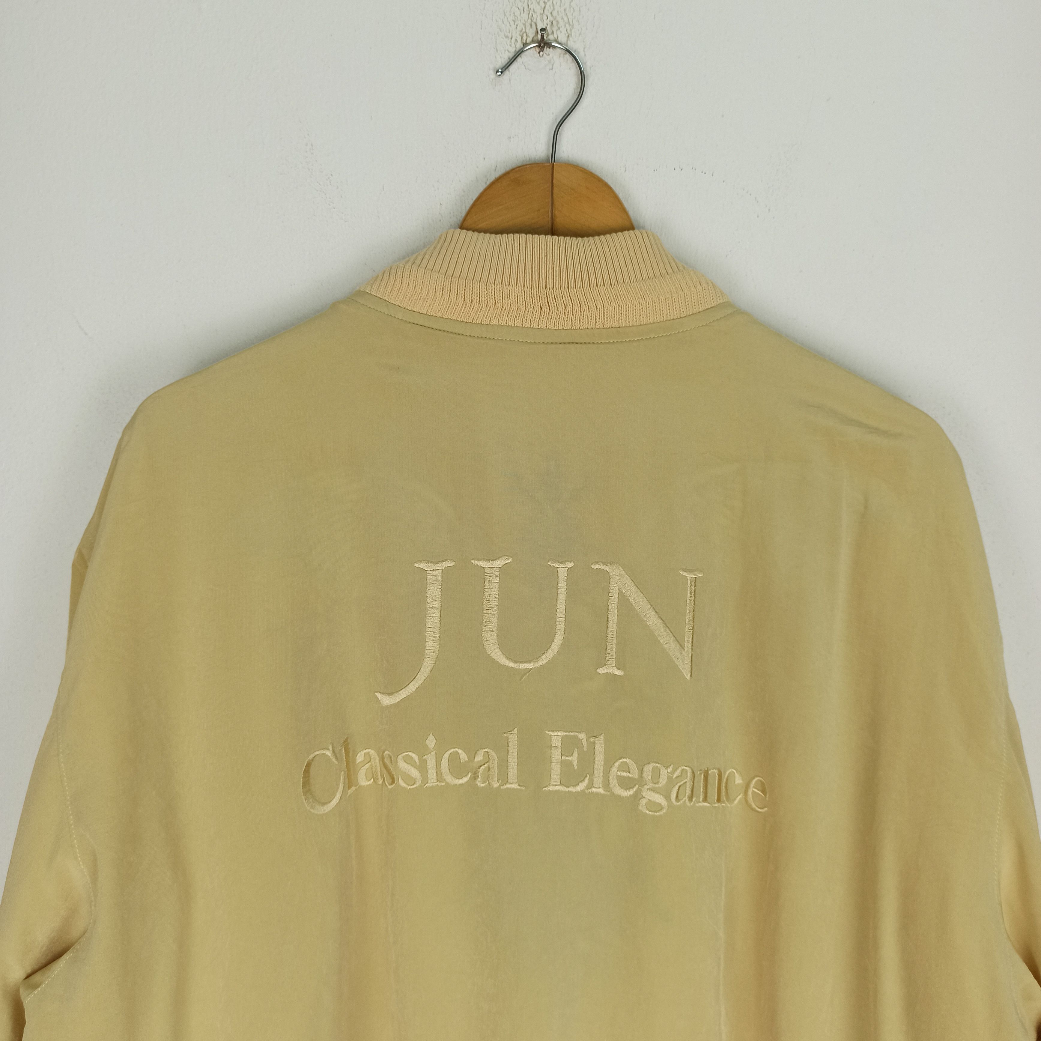 Jun Takahashi Rare🔥 JUN MEN Big Logo Spell Out Reversible Bomber Jacket Size US L / EU 52-54 / 3 - 7 Thumbnail