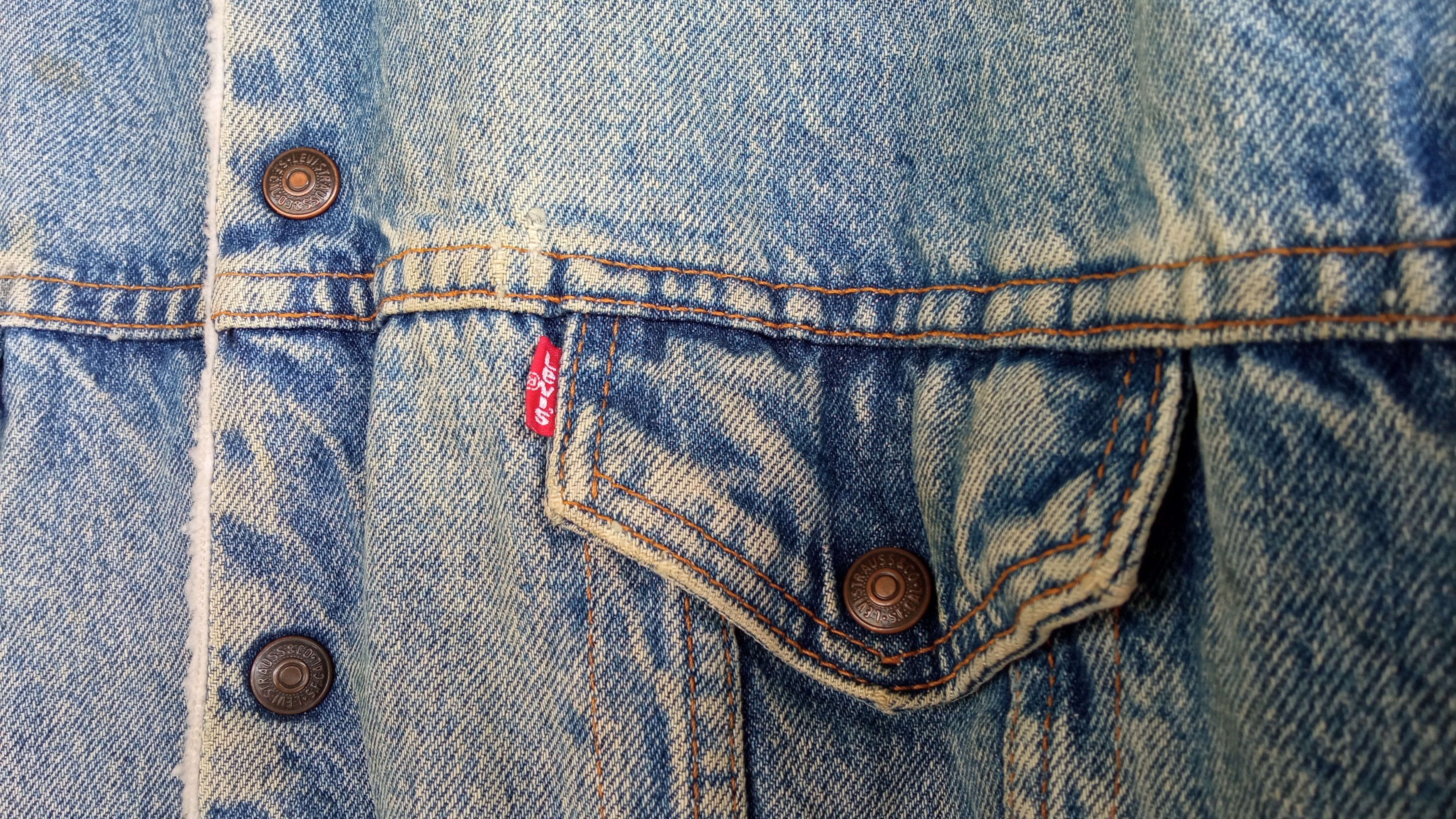 Levi's × Vintage 🔥🔥Vintage 80s Levi's Sherpa Trucker Denim Jacket Size US L / EU 52-54 / 3 - 11 Thumbnail