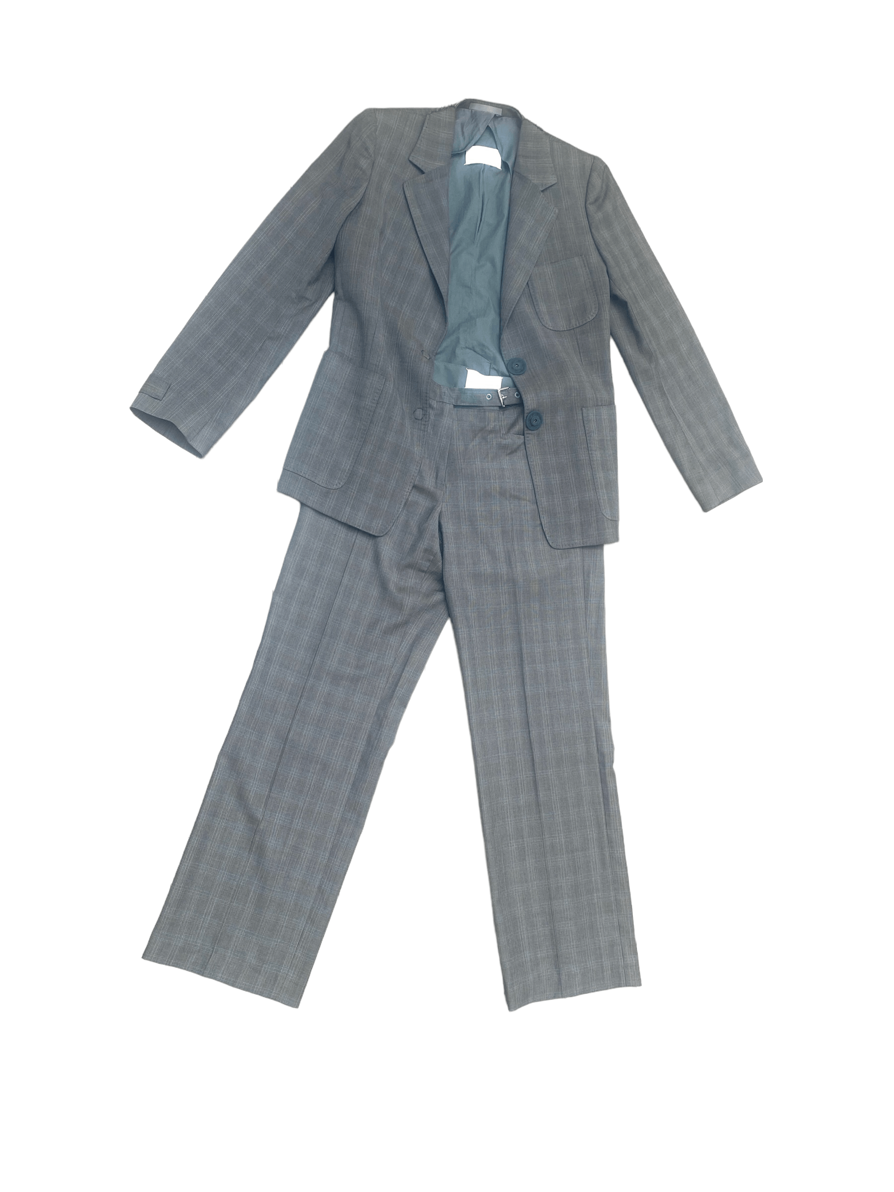 image of Maison Margiela Fw 2004 Grey Suit With Pants, Women's (Size Medium)