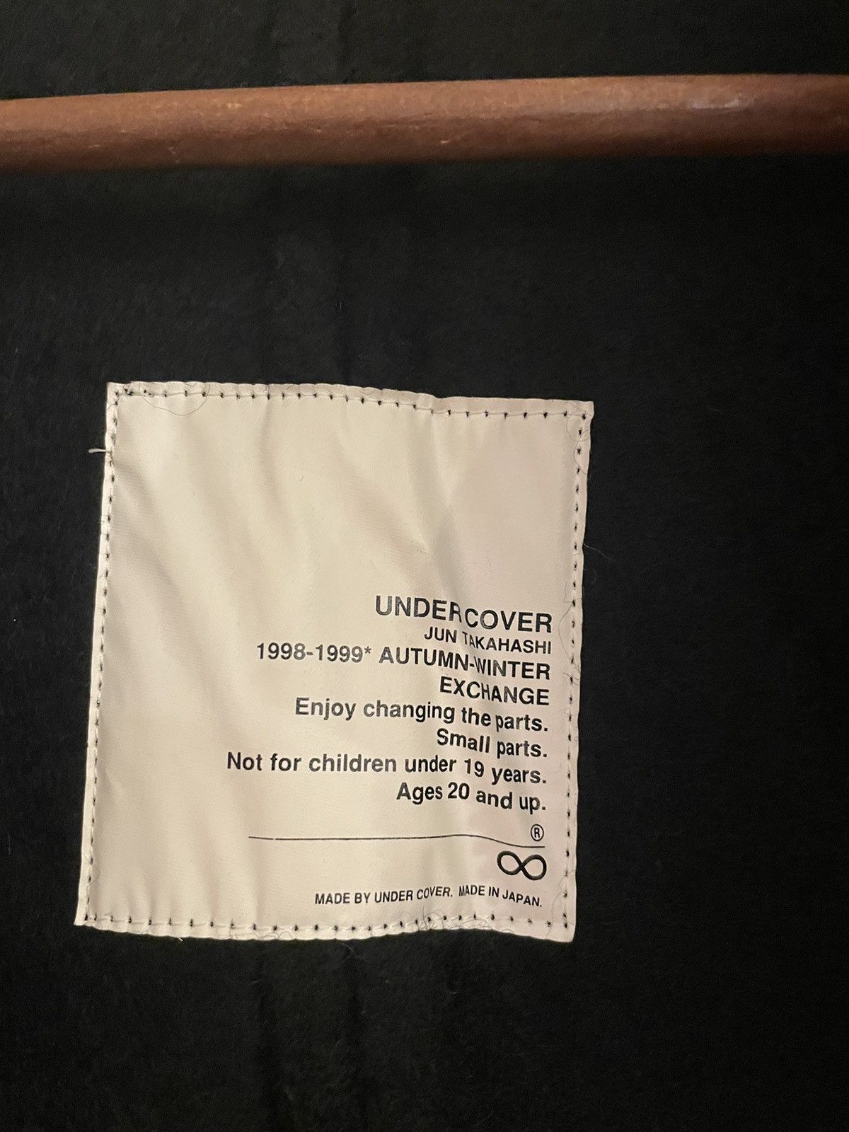 Undercover *RARE COMPLETE SET AW98-99 Jacket/Sweater/Parts L Size US L / EU 52-54 / 3 - 7 Thumbnail