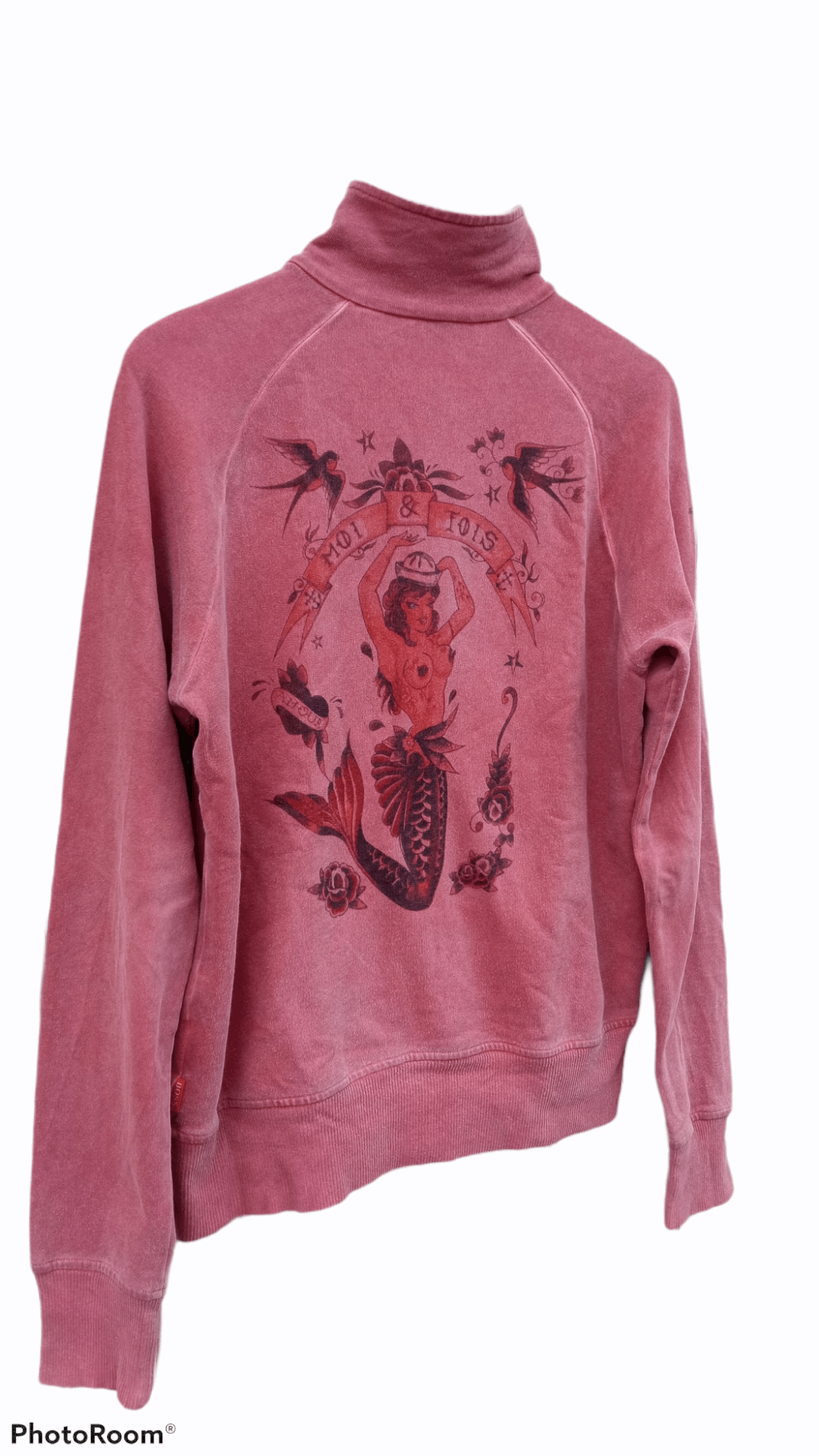 Hugo Boss × Vintage 🔥🔥Vintage Hugo Boss Tattoo Printed Sweater Jacket Size US M / EU 48-50 / 2 - 15 Thumbnail