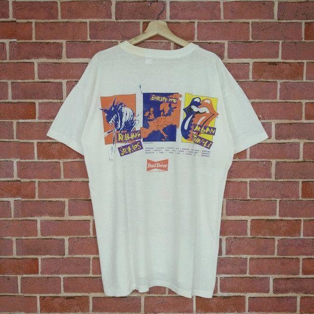 Band Tees Vintage The Rolling Stones Urban Jungle Tour 90s Promo Band Size US XL / EU 56 / 4 - 2 Thumbnail