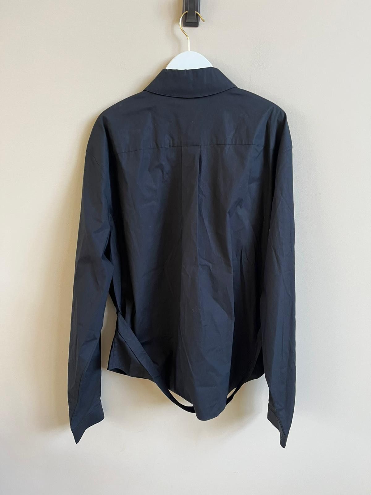 JW Anderson Patch Pocket Shirt with Belt in Black Size US M / EU 48-50 / 2 - 11 Thumbnail