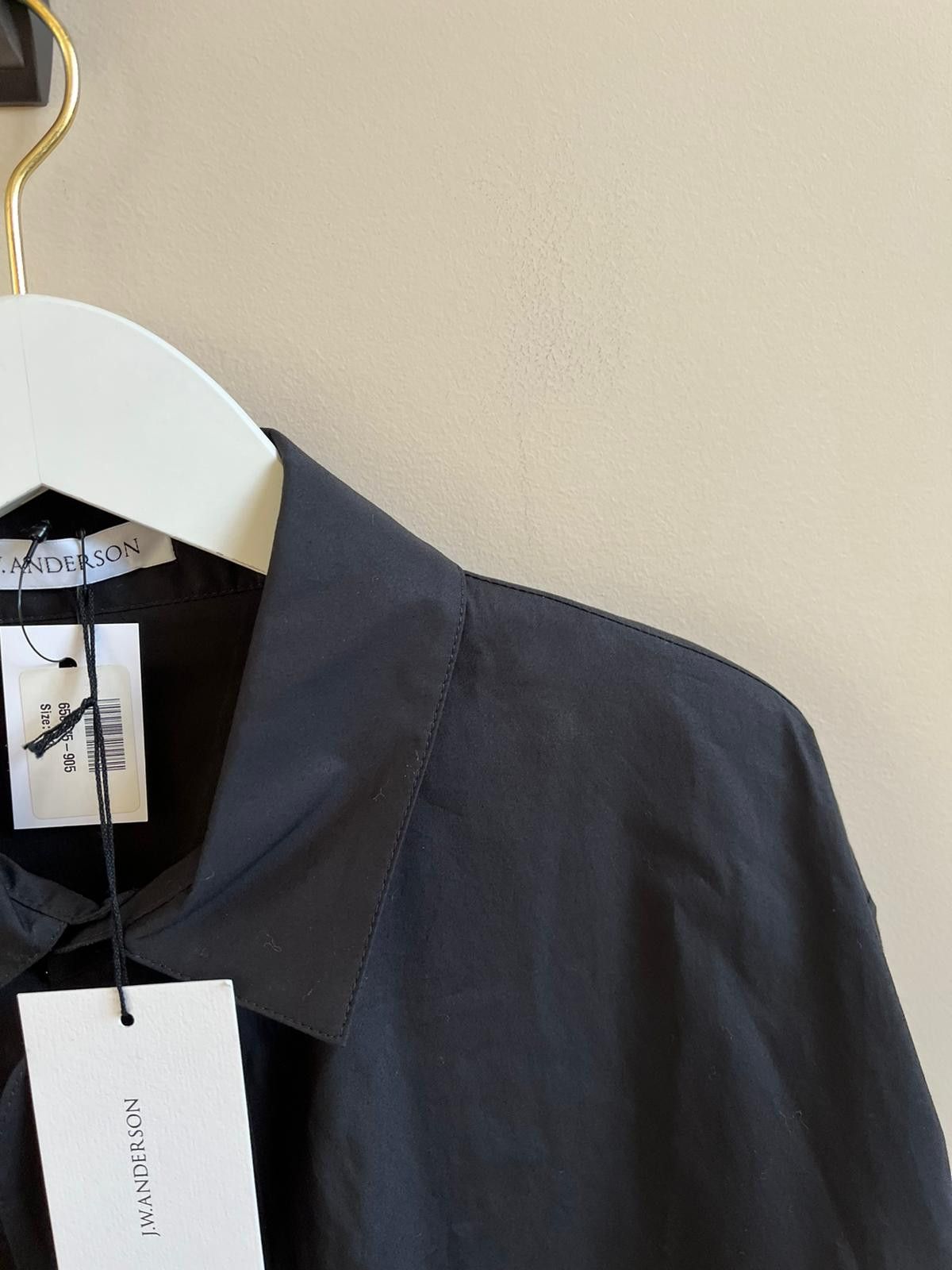 JW Anderson Patch Pocket Shirt with Belt in Black Size US M / EU 48-50 / 2 - 3 Thumbnail