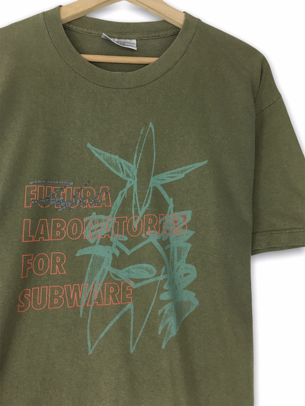 Futura × Recon × Vintage Rare Collaboration Futura with Subware T-Shirt Size US M / EU 48-50 / 2 - 2 Thumbnail