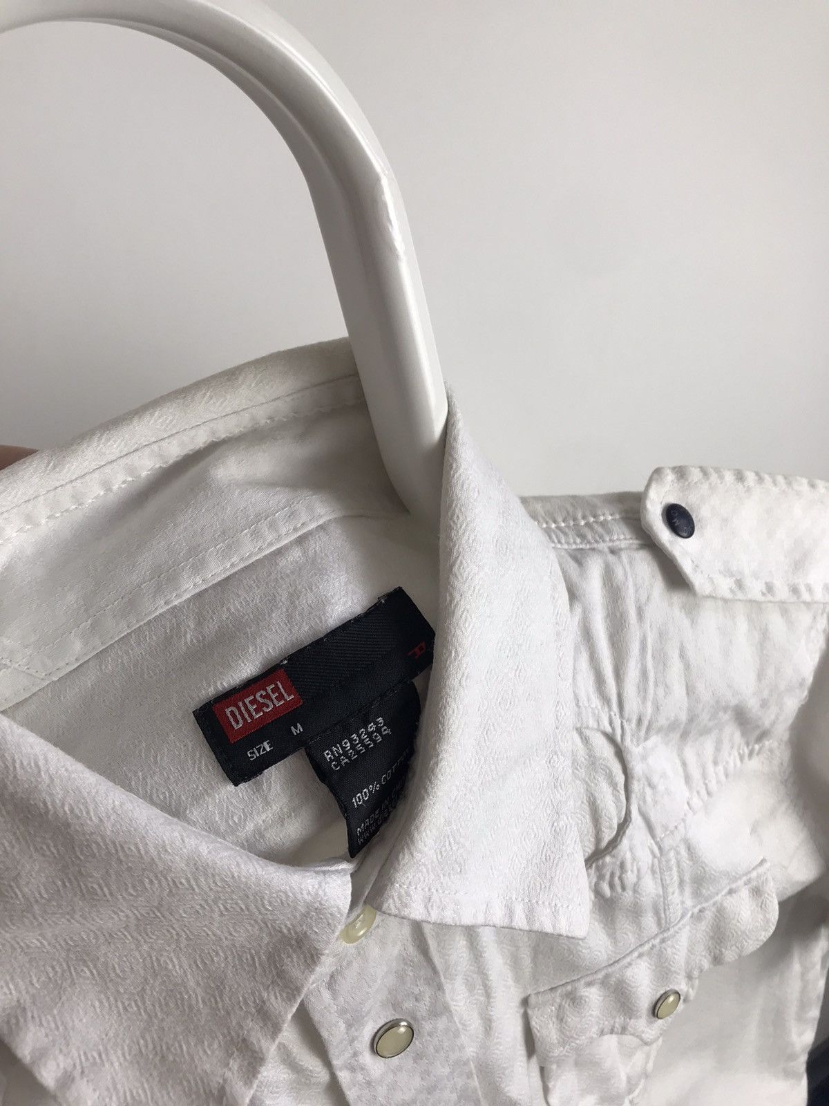 Diesel × Vintage Vintage Diesel Western Style Short Sleeve Shirt Size US M / EU 48-50 / 2 - 3 Thumbnail