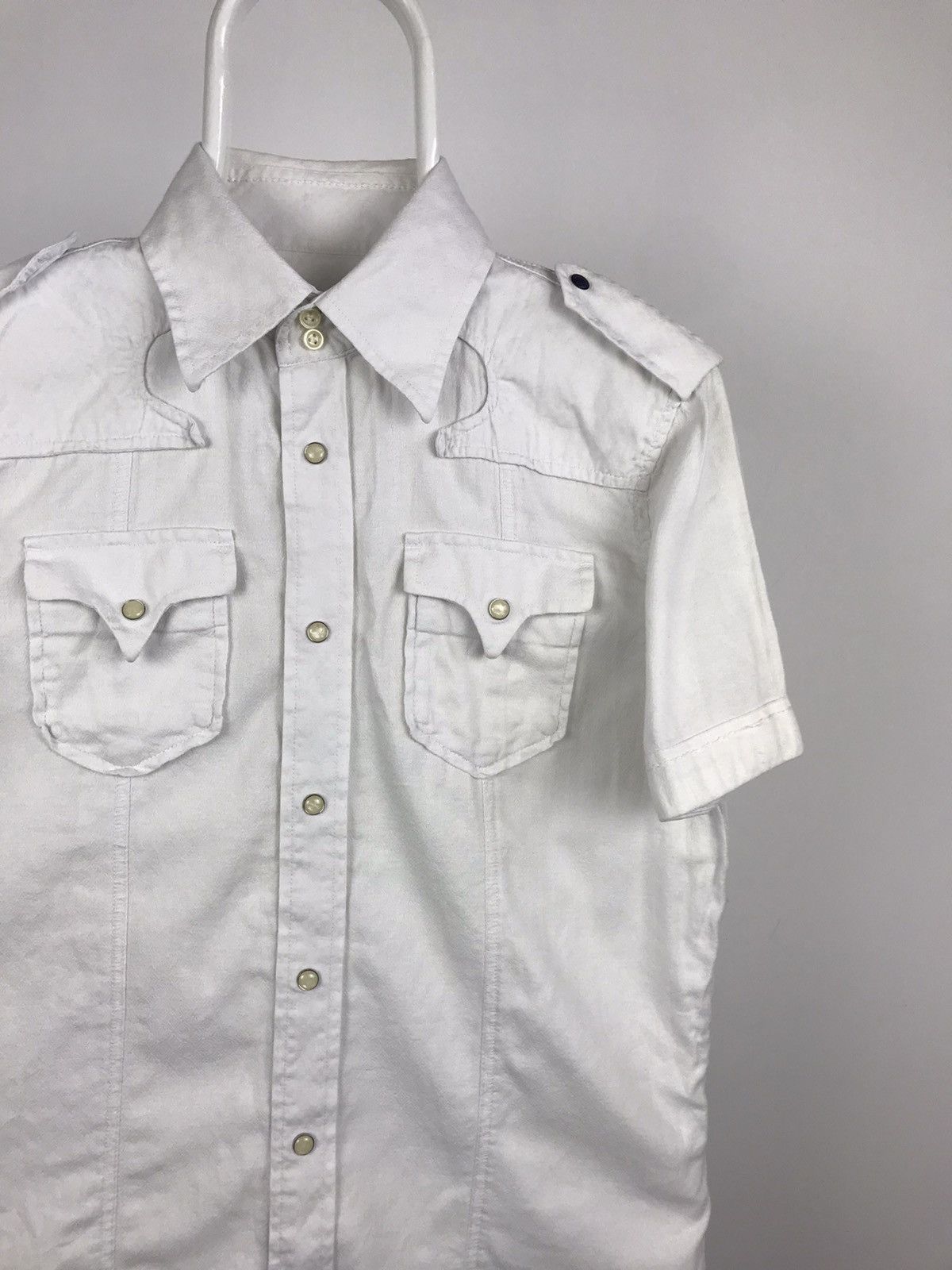 Diesel × Vintage Vintage Diesel Western Style Short Sleeve Shirt Size US M / EU 48-50 / 2 - 2 Thumbnail