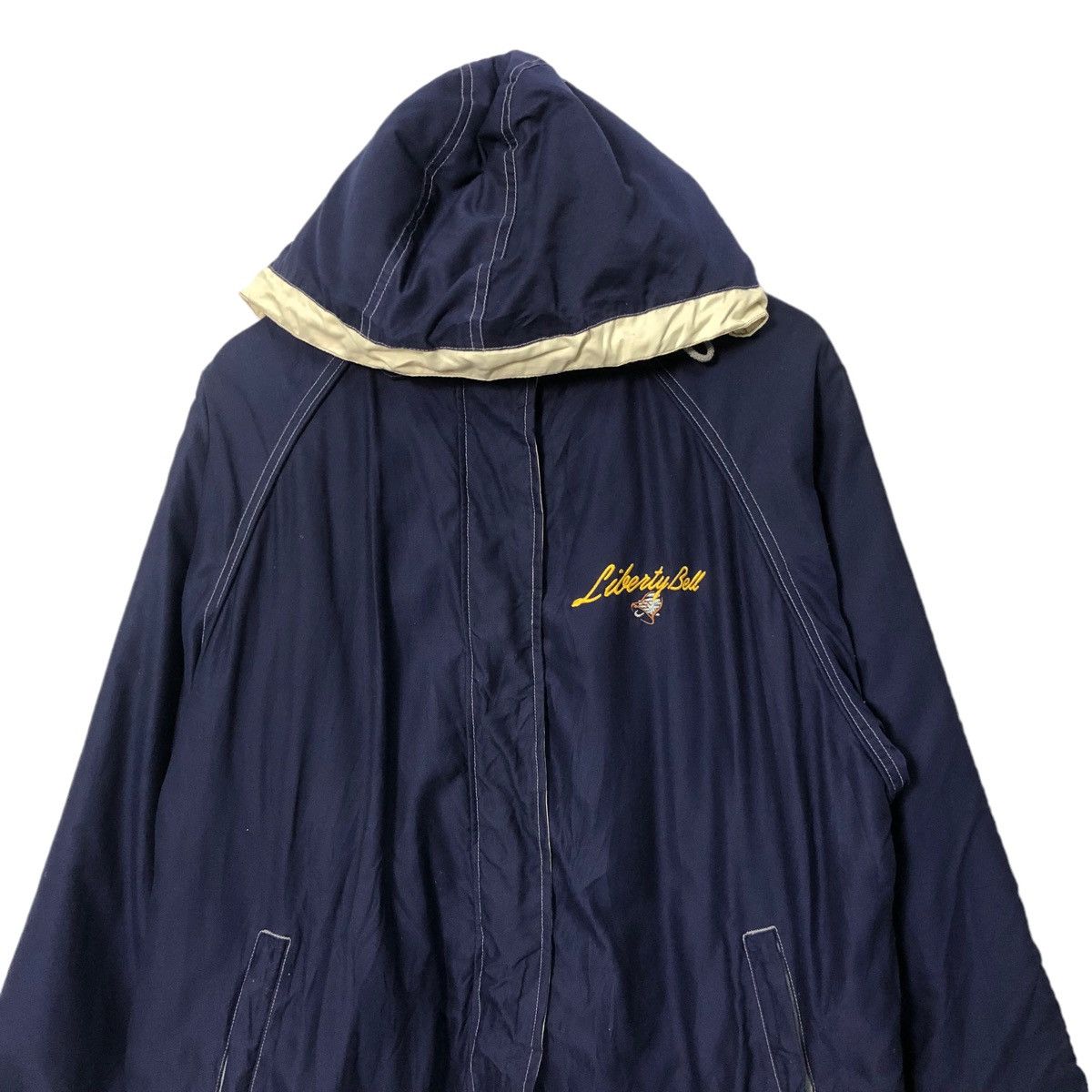 Japanese Brand Vintage Libertybell Embroidery Zipper Ups Hoodie Jacket Size US XL / EU 56 / 4 - 4 Thumbnail
