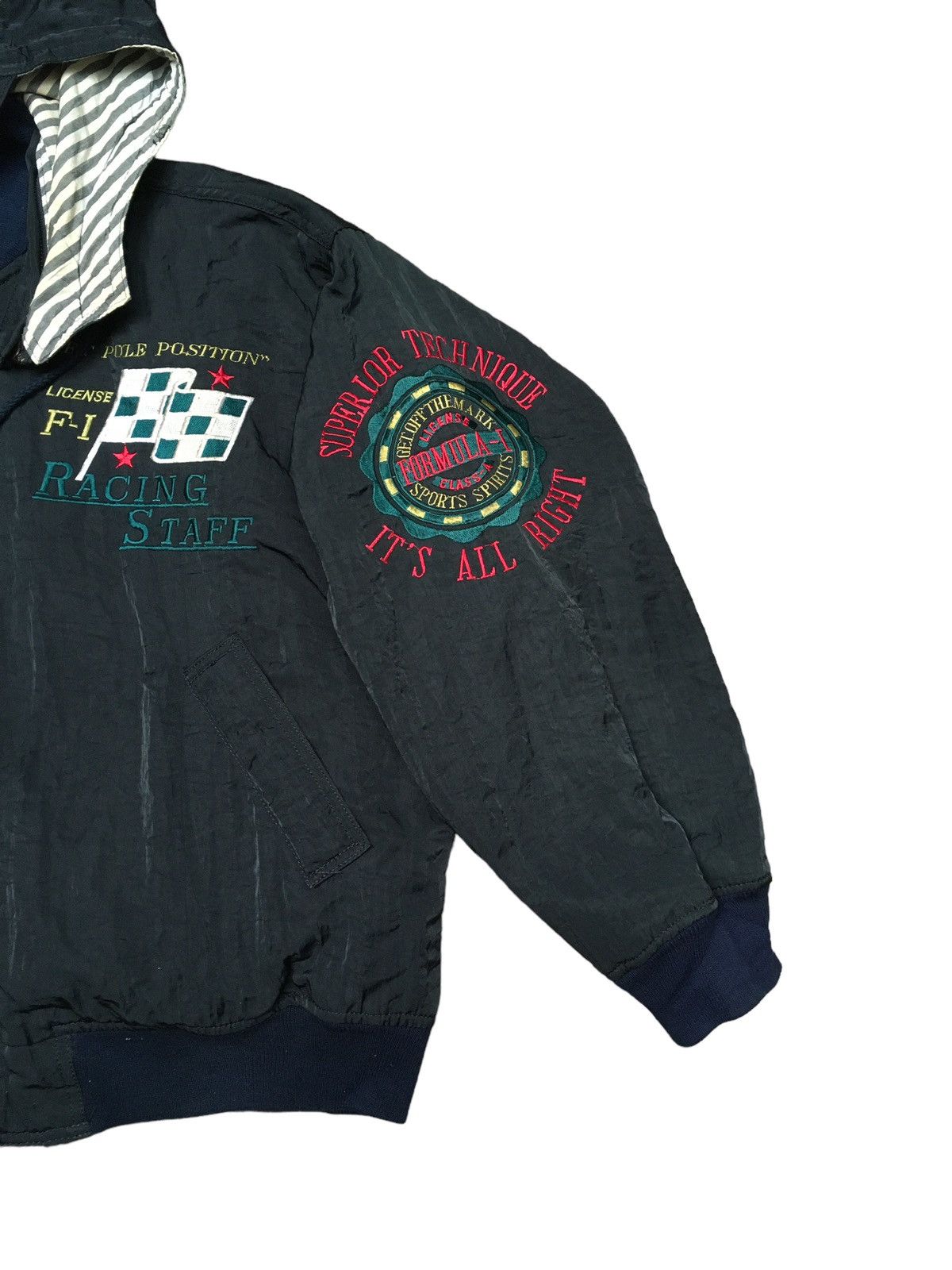 Vintage Rare Vintage Racing Team Formula One Bomber Jacket 1990s Size US M / EU 48-50 / 2 - 4 Thumbnail