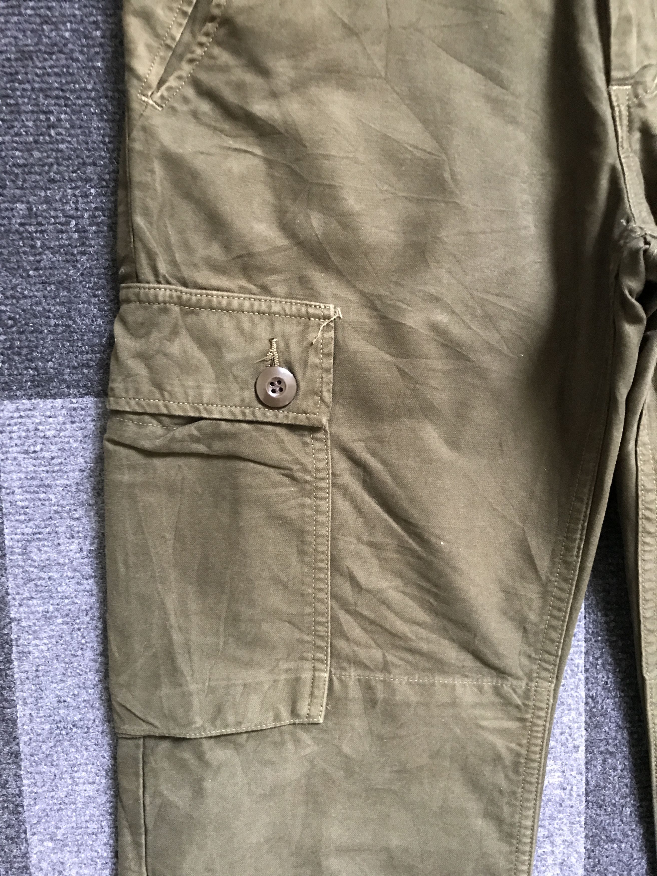 Japanese Brand CP118 Johnbull Japan Vintage Military Design Cargo Pant Size US 32 / EU 48 - 7 Thumbnail