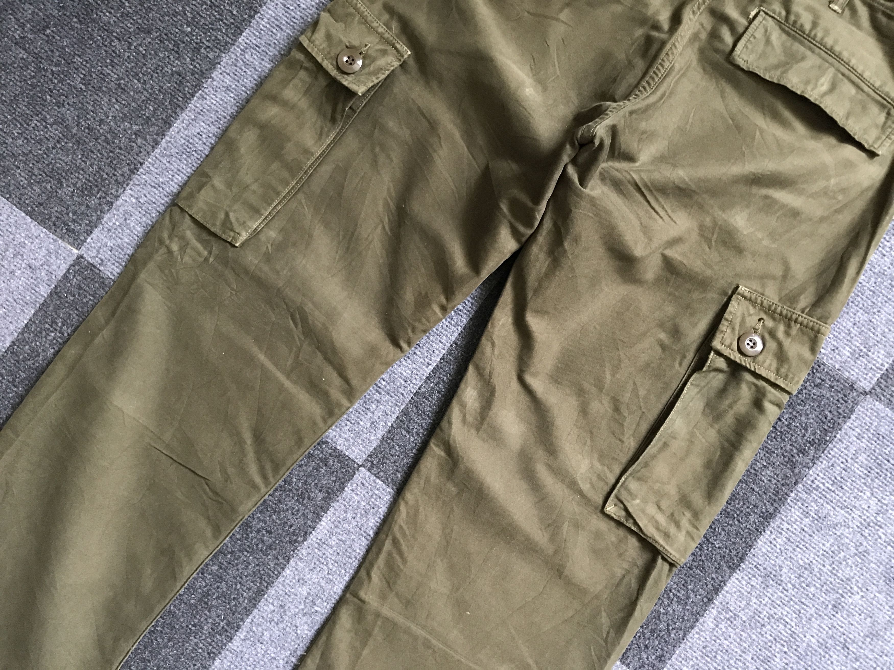 Japanese Brand CP118 Johnbull Japan Vintage Military Design Cargo Pant Size US 32 / EU 48 - 11 Thumbnail