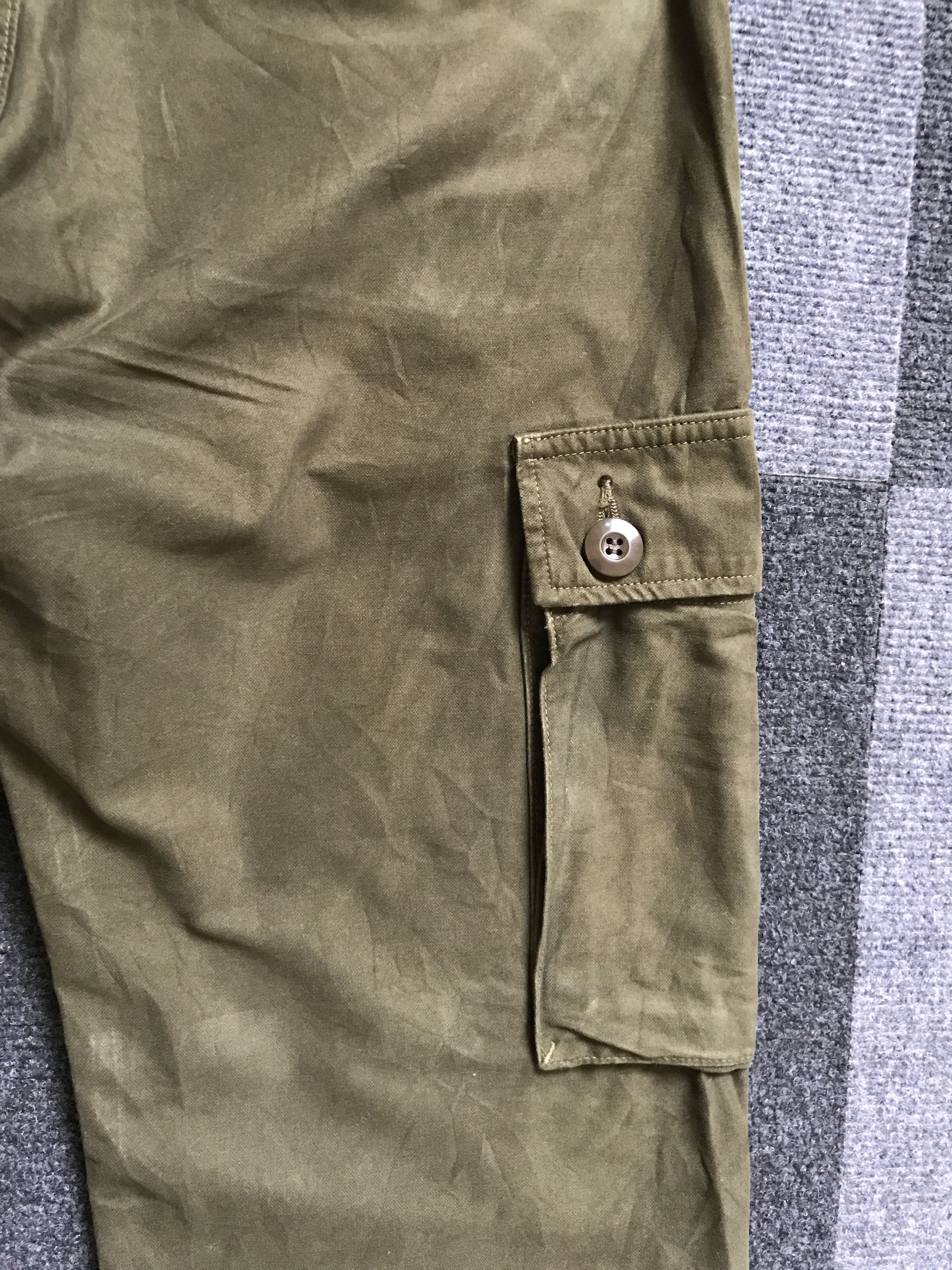 Japanese Brand CP118 Johnbull Japan Vintage Military Design Cargo Pant Size US 32 / EU 48 - 14 Thumbnail