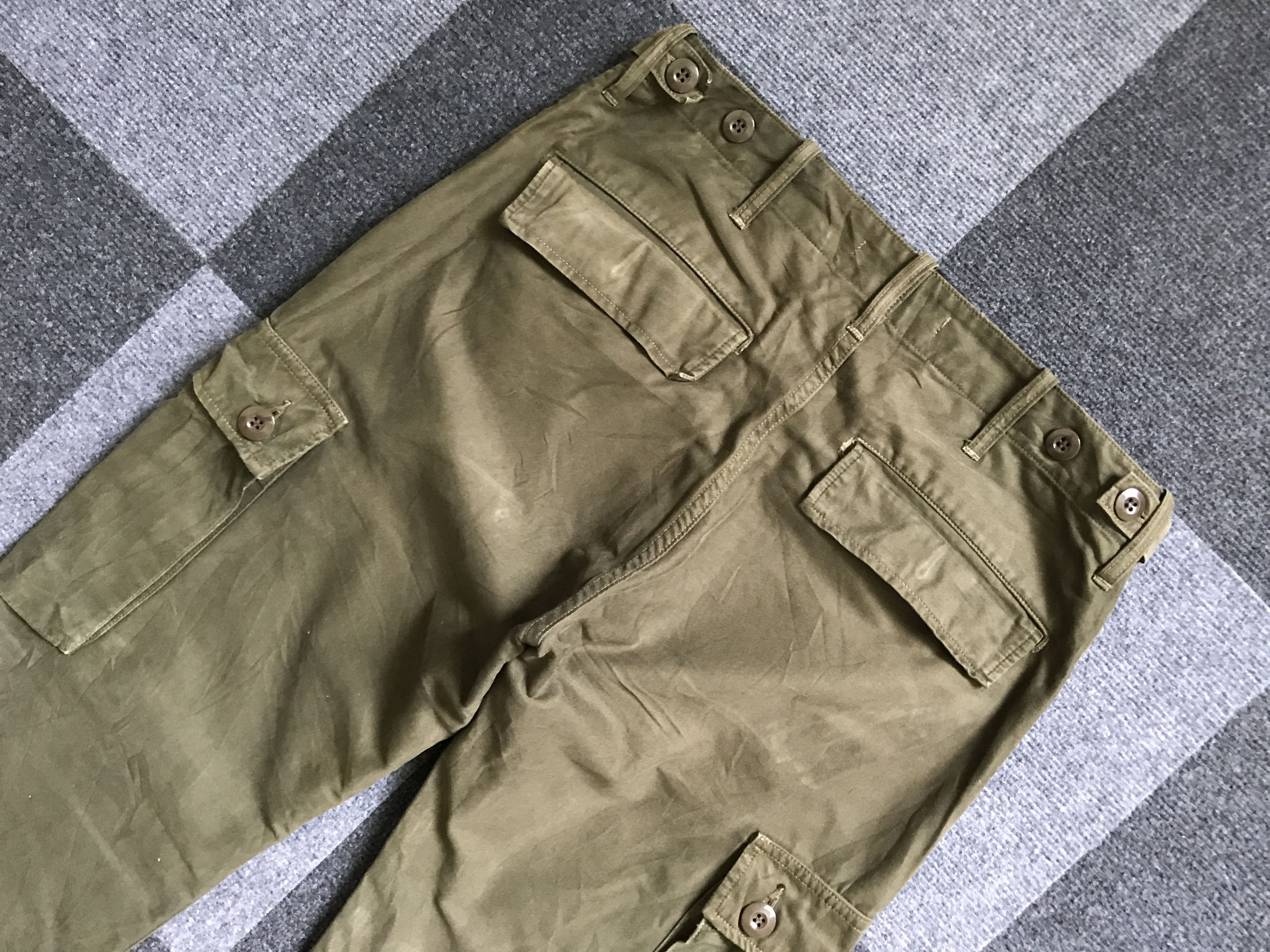 Japanese Brand CP118 Johnbull Japan Vintage Military Design Cargo Pant Size US 32 / EU 48 - 10 Thumbnail
