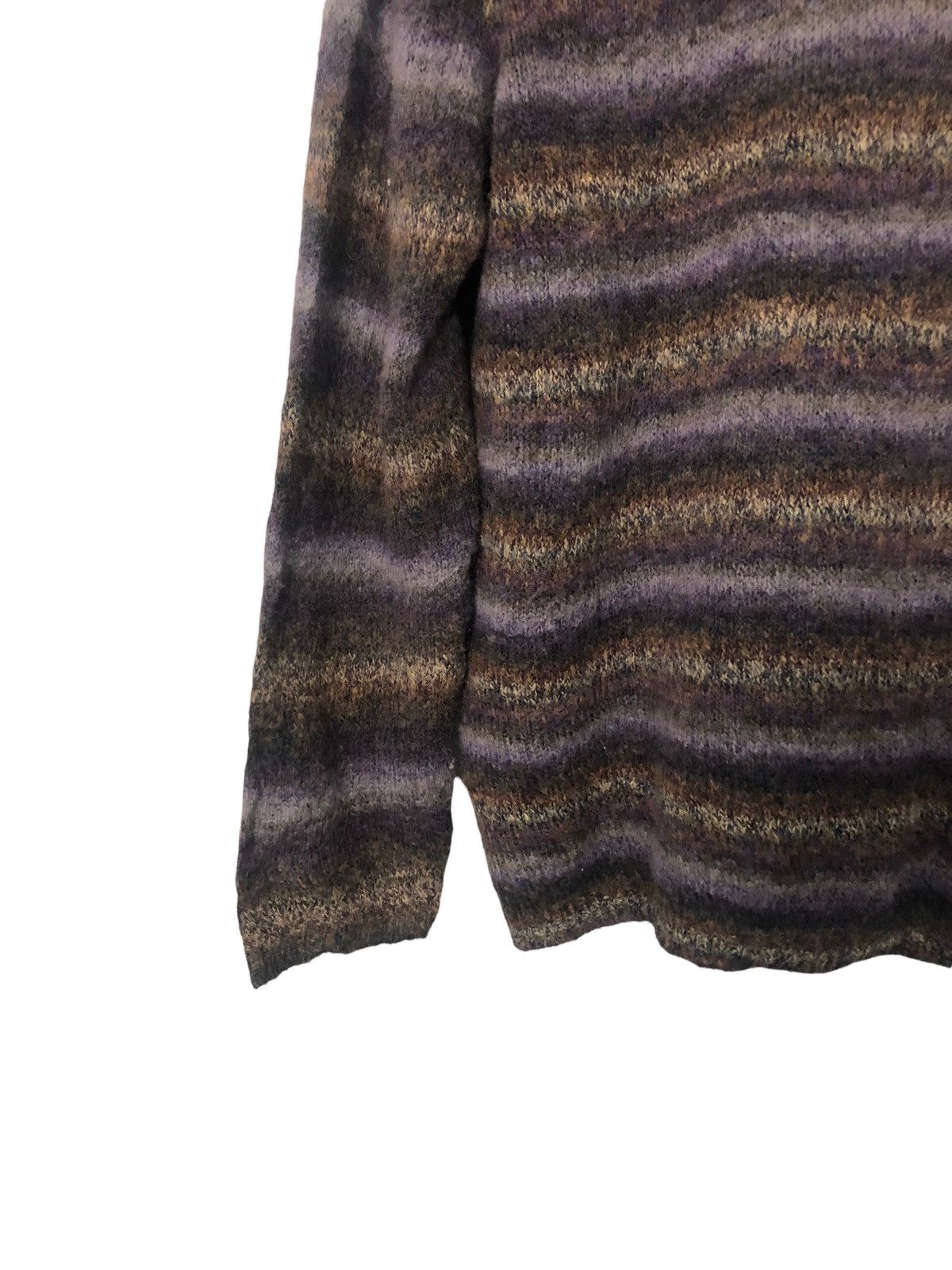 Aran Isles Knitwear Vintage Dos Nus Striped Knitwear Sweater Jumper Size US M / EU 48-50 / 2 - 7 Thumbnail