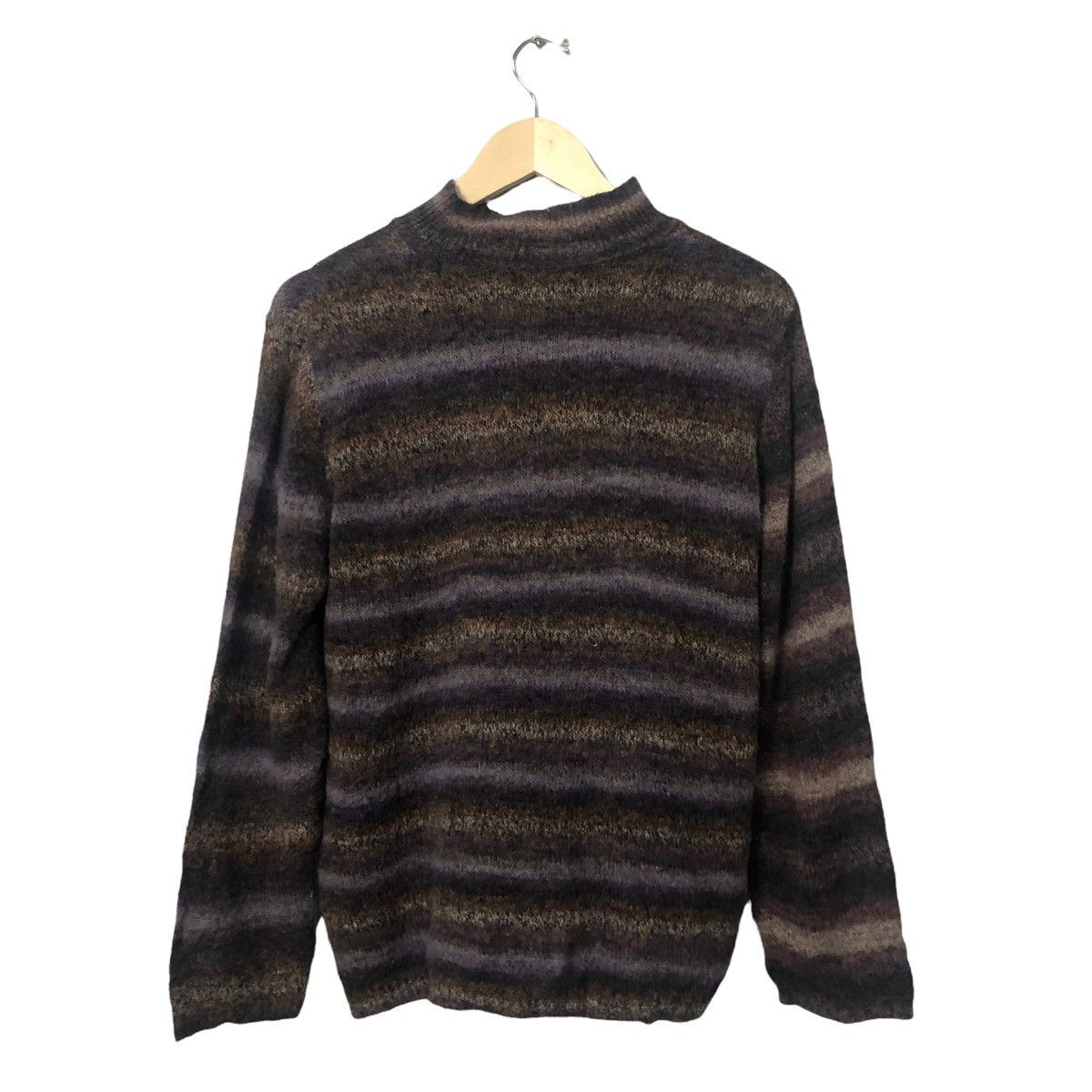 Aran Isles Knitwear Vintage Dos Nus Striped Knitwear Sweater Jumper Size US M / EU 48-50 / 2 - 5 Thumbnail