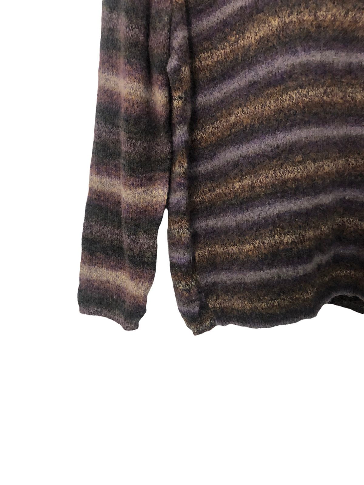 Aran Isles Knitwear Vintage Dos Nus Striped Knitwear Sweater Jumper Size US M / EU 48-50 / 2 - 3 Thumbnail