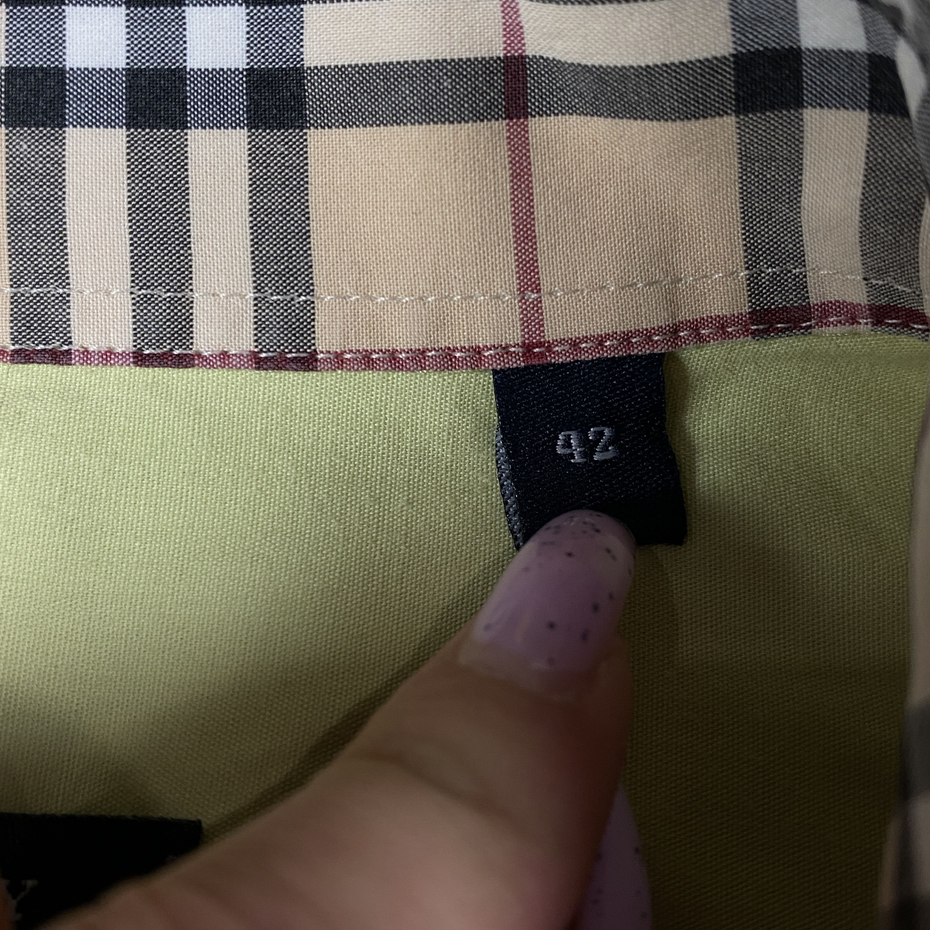 Burberry Men’s Shirt Long Sleeve Burberry Size 42 Size US L / EU 52-54 / 3 - 7 Thumbnail