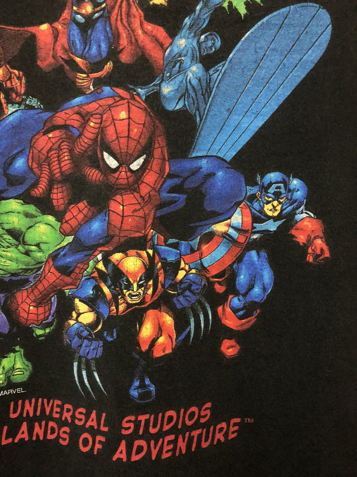 Marvel Comics × Universal Studios × Vintage Vintage OVERSIZE 1998 Marvel Character Big Print Tee Shirt Size US XXL / EU 58 / 5 - 5 Thumbnail