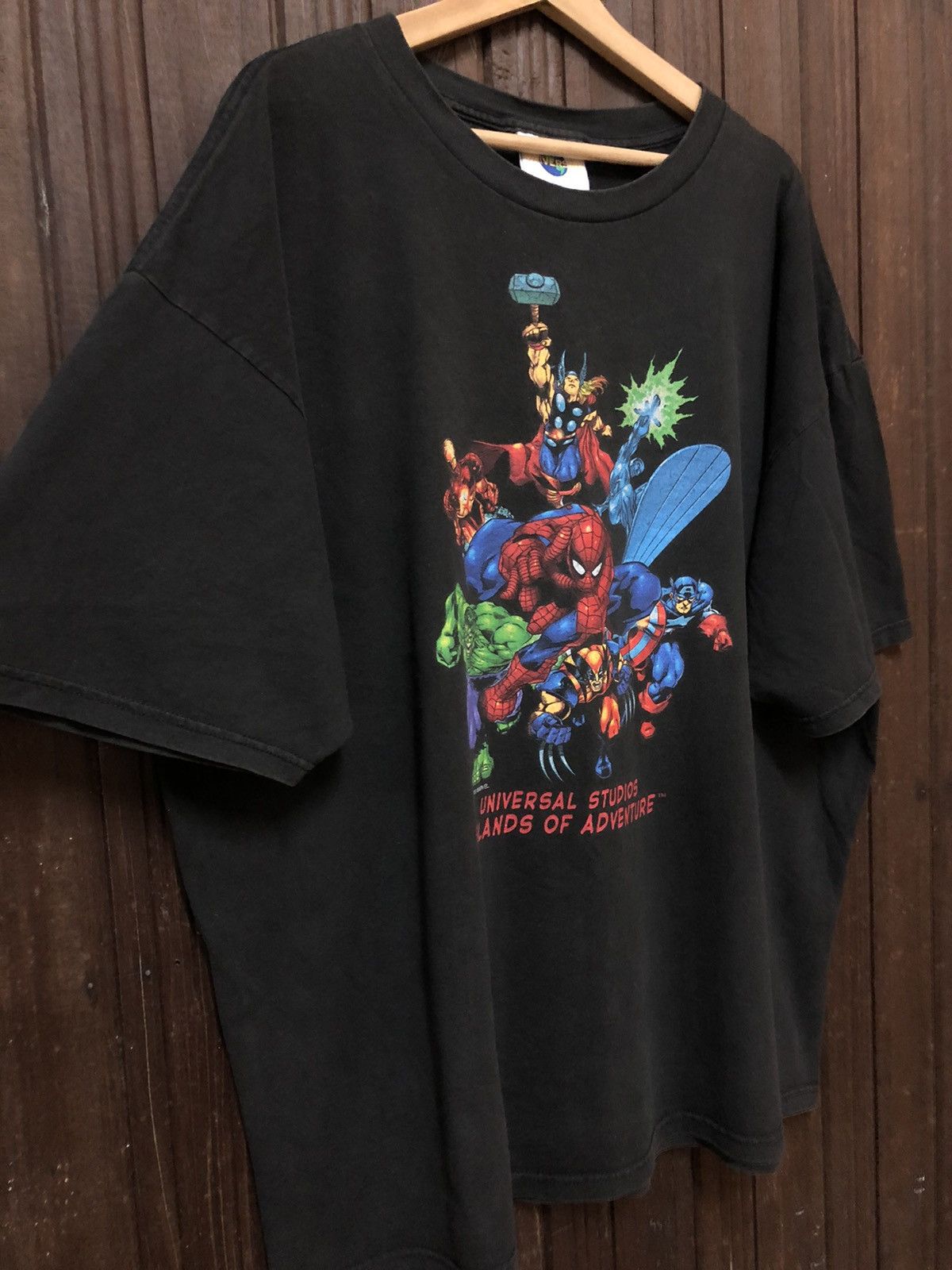 Marvel Comics × Universal Studios × Vintage Vintage OVERSIZE 1998 Marvel Character Big Print Tee Shirt Size US XXL / EU 58 / 5 - 8 Thumbnail
