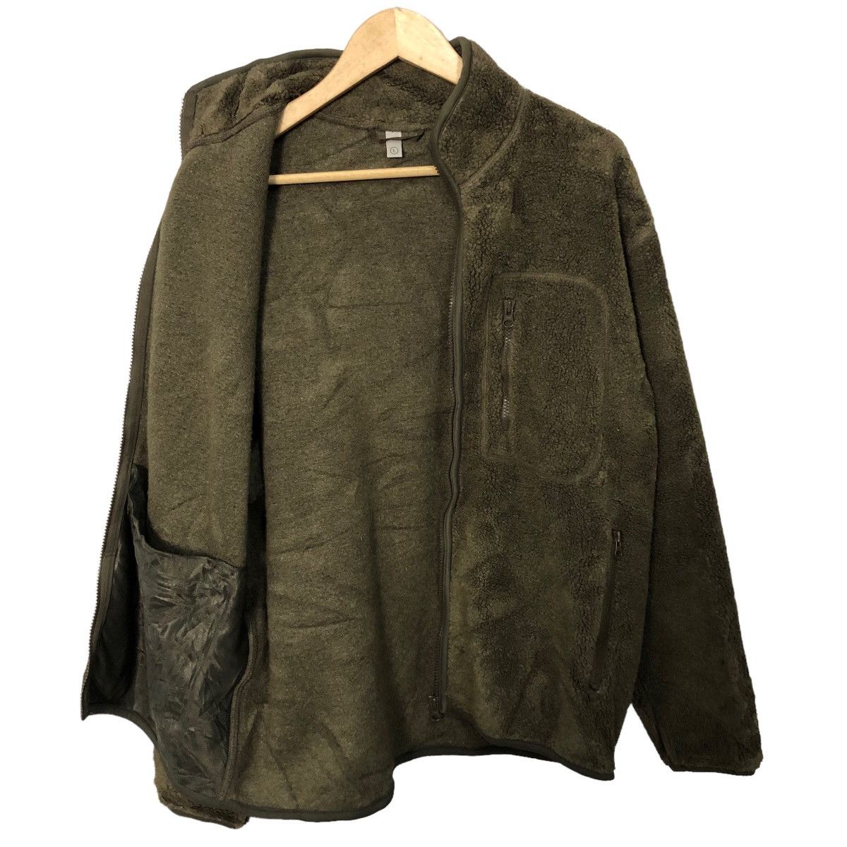 Japanese Brand × Uniqlo × Vintage Vintage Uniqlo Zipper Ups Fleece Jacket Size US L / EU 52-54 / 3 - 5 Thumbnail