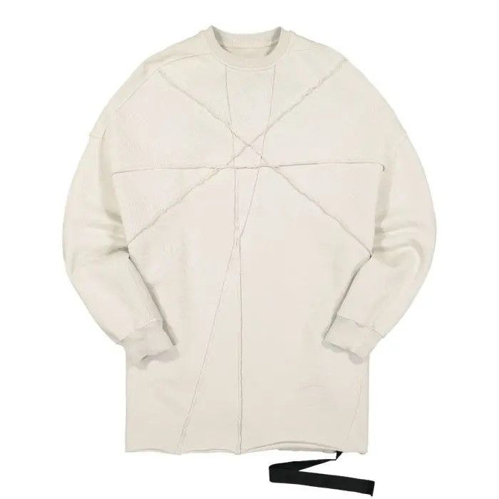 Rick Owens Drkshdw Crater Sweatshirt Tunic Oyster | Grailed Rick Owens Drkshdw Crater Sweatshirt Tunic Oyster | Grailed