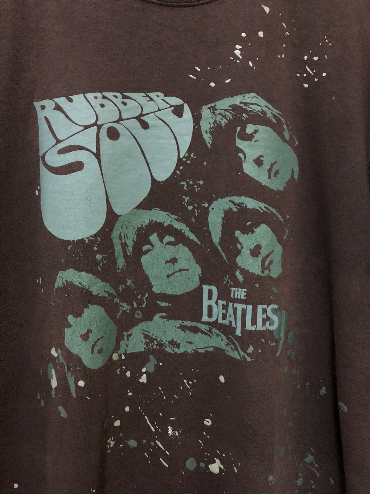 Band Tees × Vintage Vintage The Beatles Rock Band Tee Shirt Size US L / EU 52-54 / 3 - 2 Thumbnail