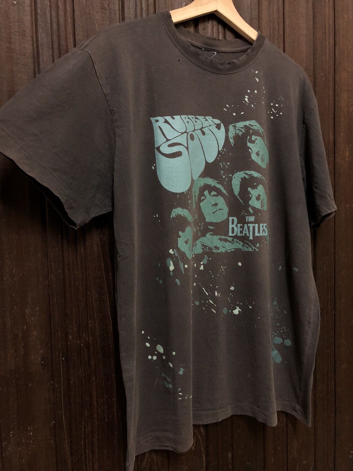 Band Tees × Vintage Vintage The Beatles Rock Band Tee Shirt Size US L / EU 52-54 / 3 - 4 Thumbnail