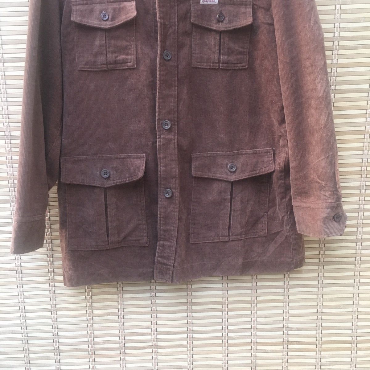 Japanese Brand Sun Faded Harvens Corduroy Workers Jacket Size US M / EU 48-50 / 2 - 3 Thumbnail