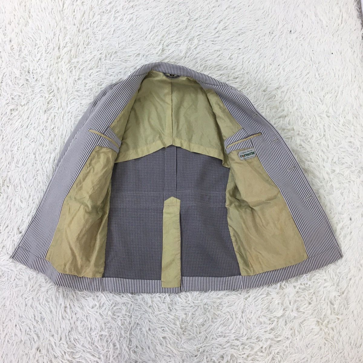 Japanese Brand Japanese Corvette Classic Stripes Blazer/Coat Size 38R - 7 Thumbnail
