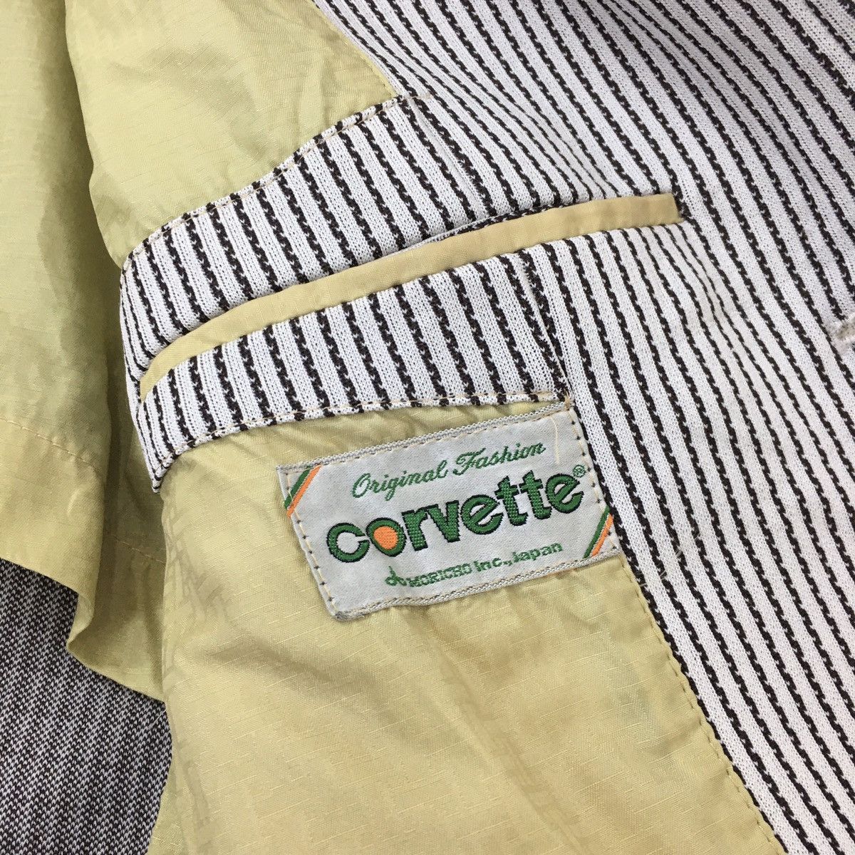 Japanese Brand Japanese Corvette Classic Stripes Blazer/Coat Size 38R - 8 Thumbnail