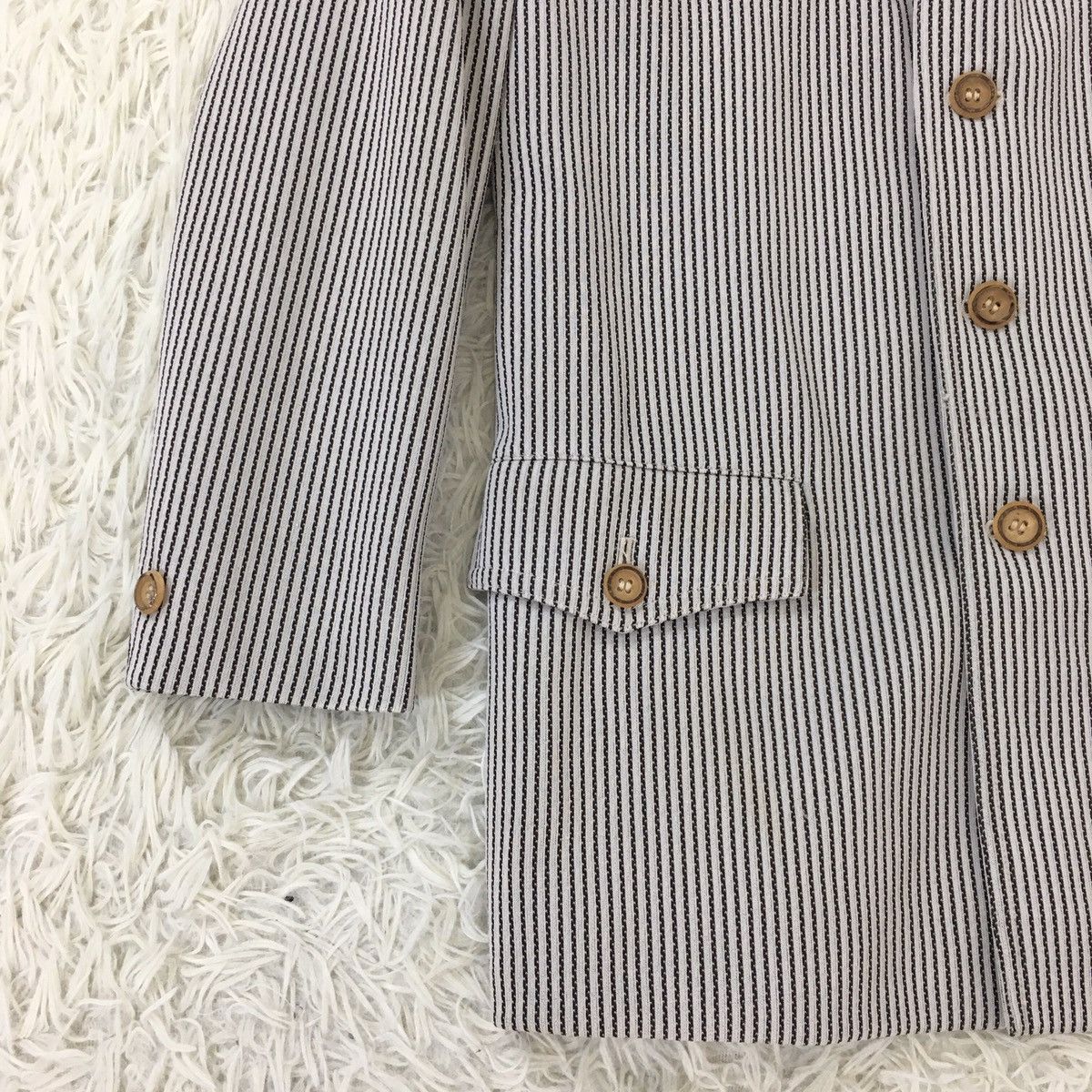 Japanese Brand Japanese Corvette Classic Stripes Blazer/Coat Size 38R - 2 Thumbnail