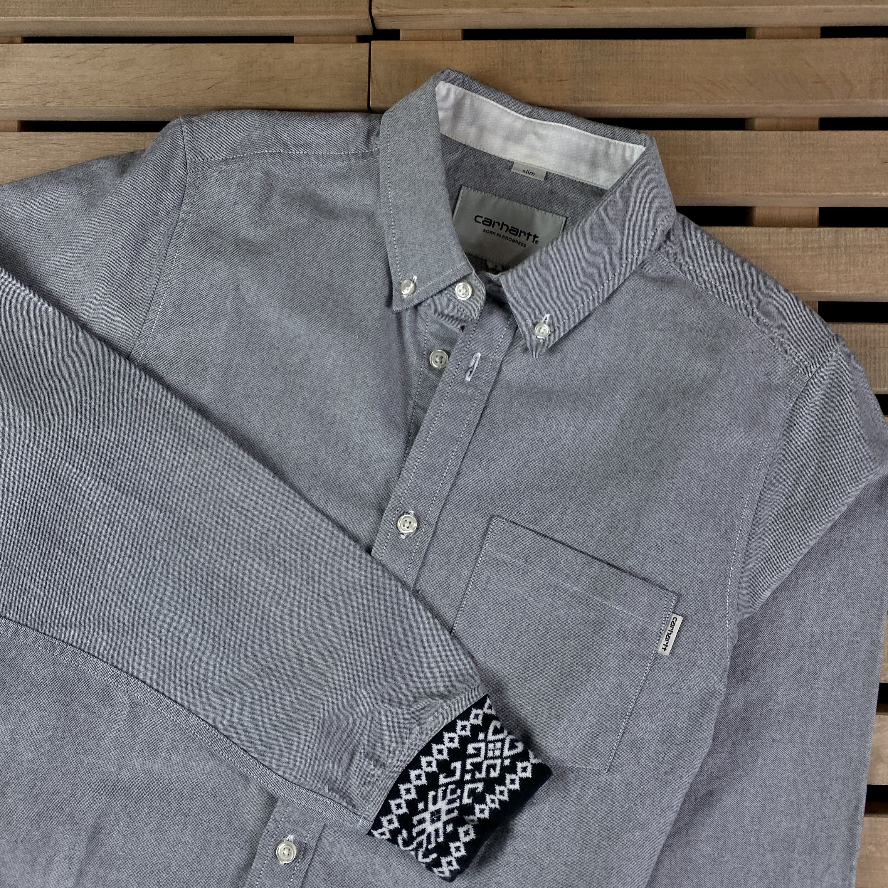 Carhartt Men’s Shirt Long Sleeve Carhartt Size M Size US M / EU 48-50 / 2 - 2 Thumbnail