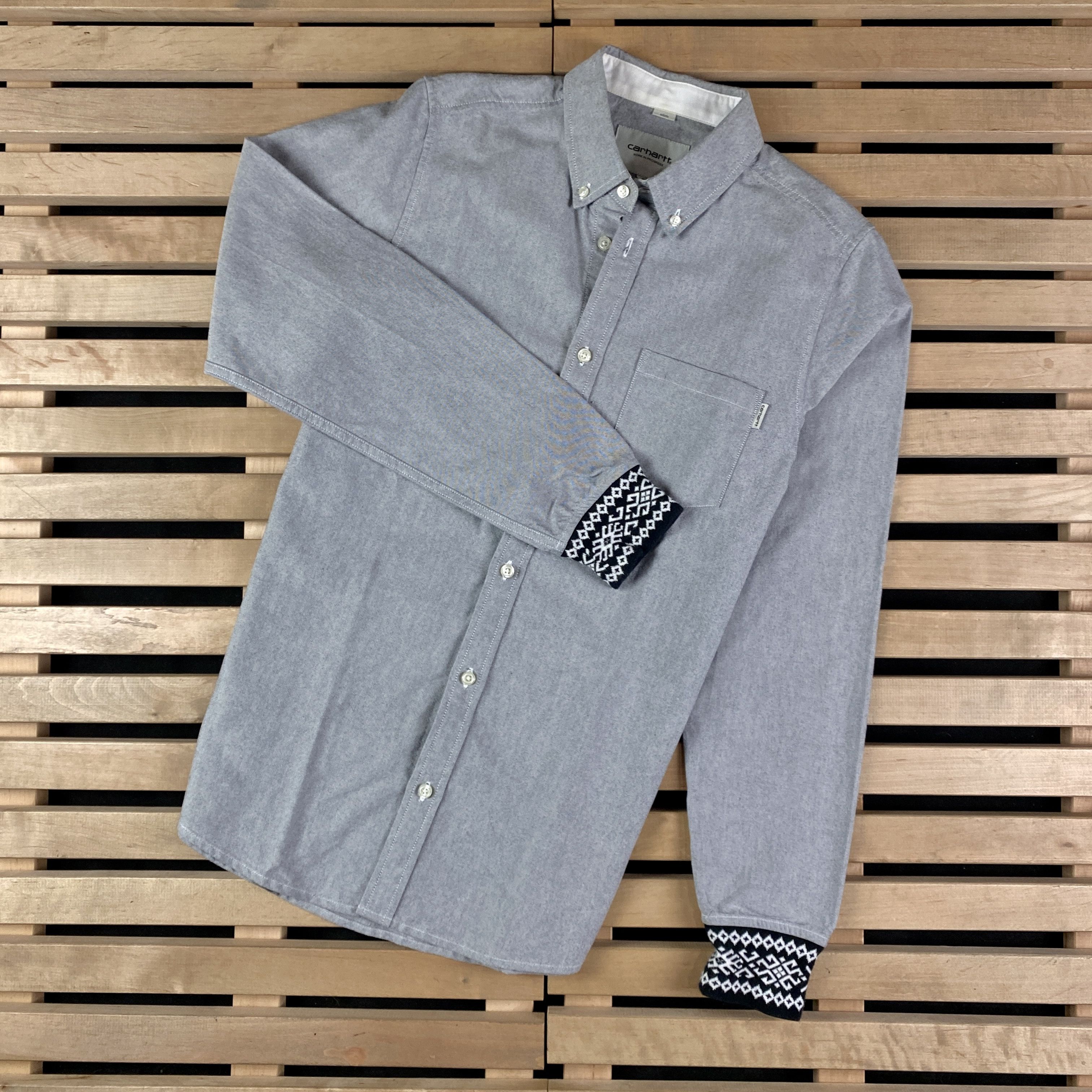 Carhartt Men’s Shirt Long Sleeve Carhartt Size M Size US M / EU 48-50 / 2 - 1 Thumbnail