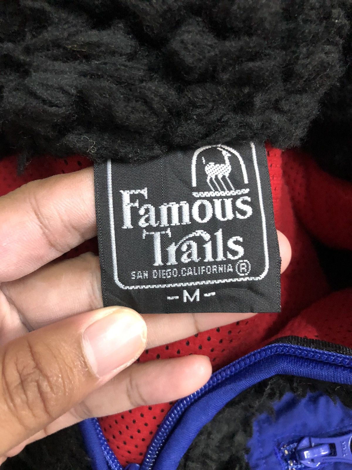Japanese Brand Vintage Famous Trails Zipper Ups Fleece Jacket Size US M / EU 48-50 / 2 - 10 Thumbnail