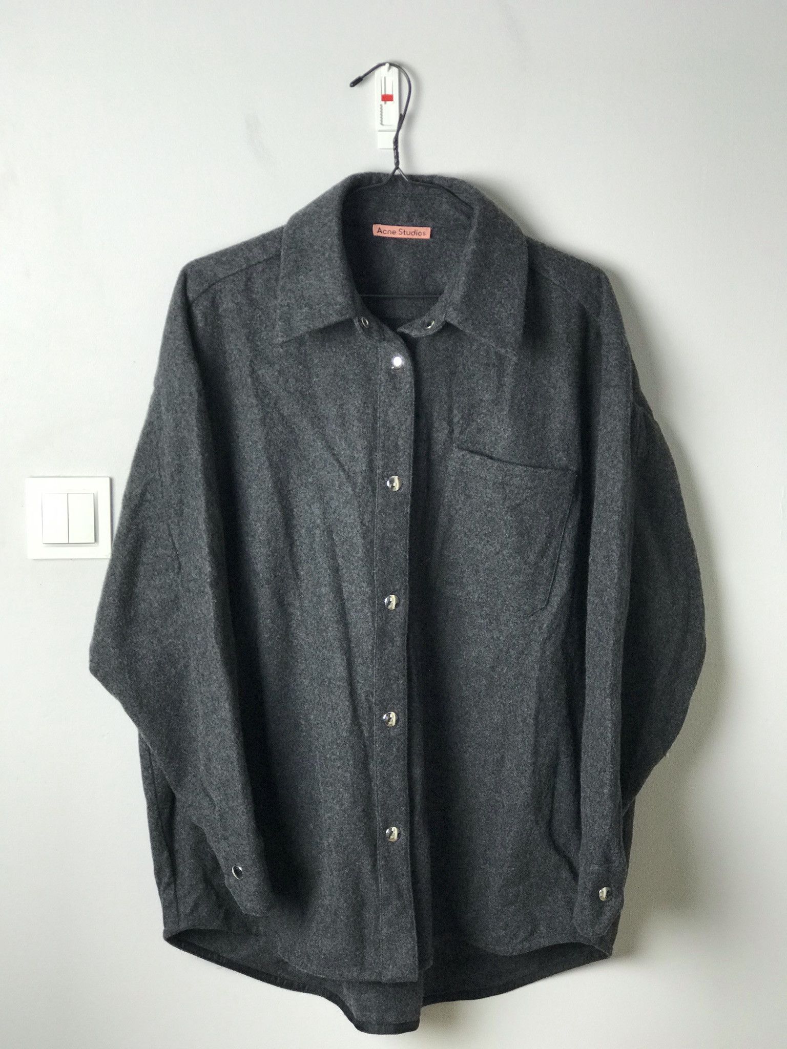Acne Studios Acne Studios overshirt FN-WN-BLOU000435 AC0304 Size US S / EU 44-46 / 1 - 1 Thumbnail