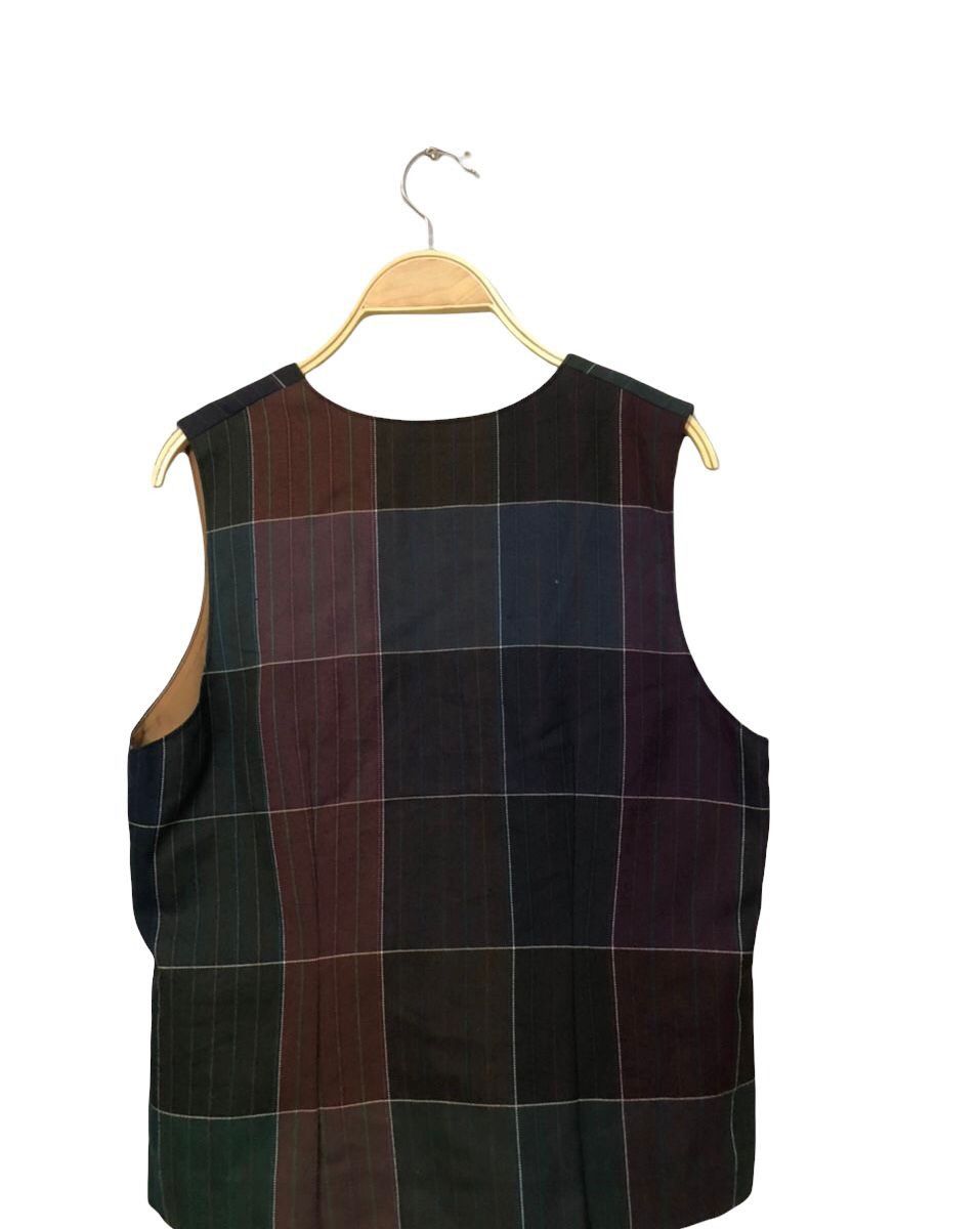 Japanese Brand × Vintage Vintage Unbranded Button Ups Multicolour Plaid Vest Size US S / EU 44-46 / 1 - 5 Thumbnail